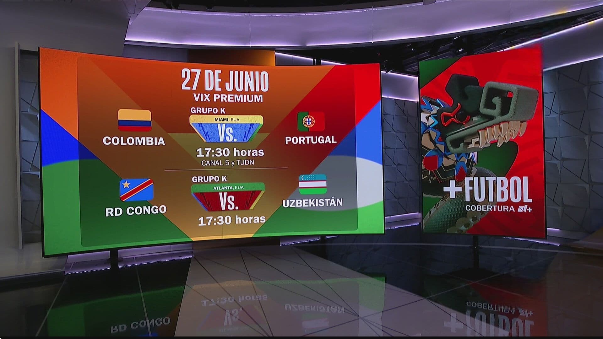 Mundial: Termina la Fase de Grupos del Mundial con 6 Partidos; Destaca el Colombia-Portugal