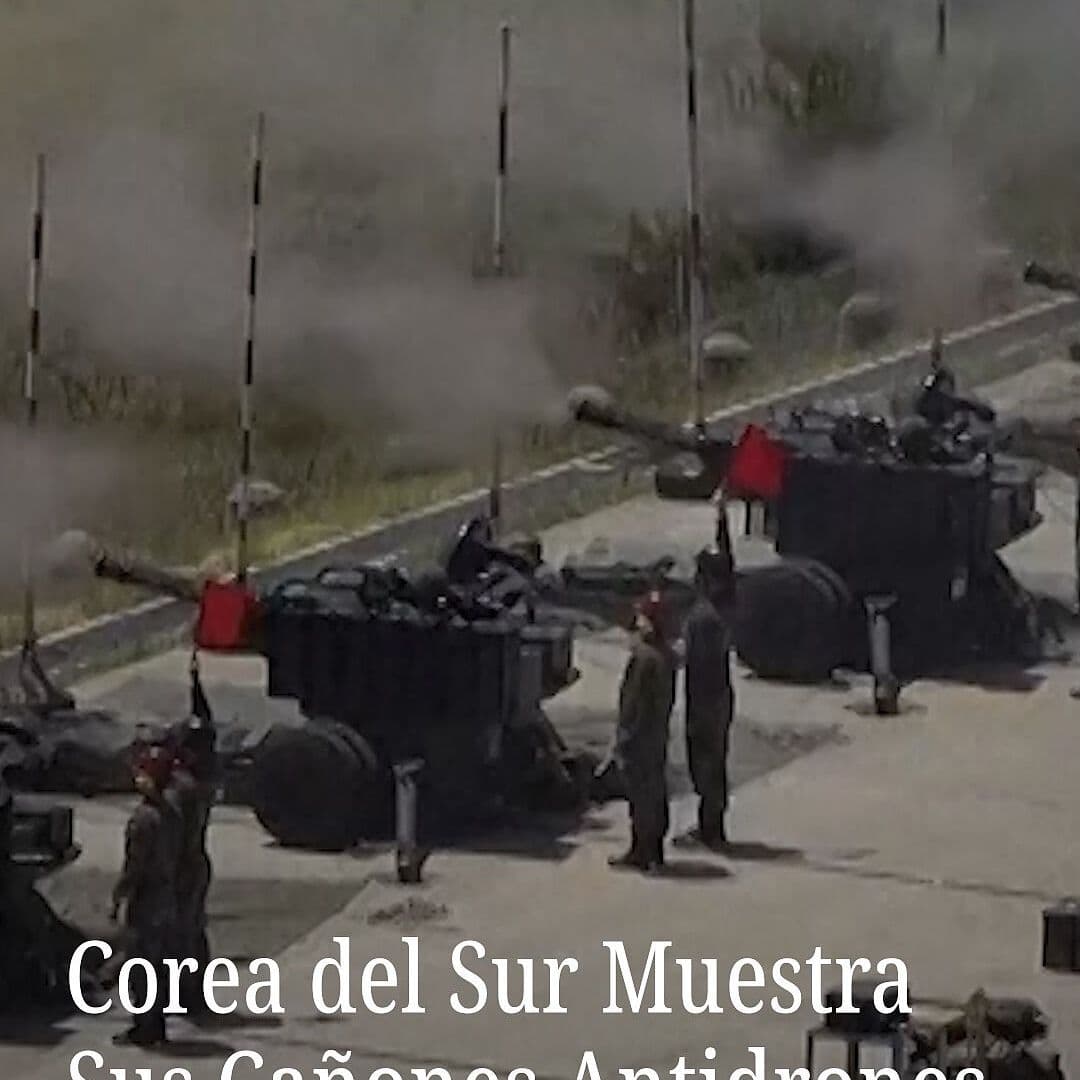 Corea del Sur Muestra Sus Cañones Antidrones