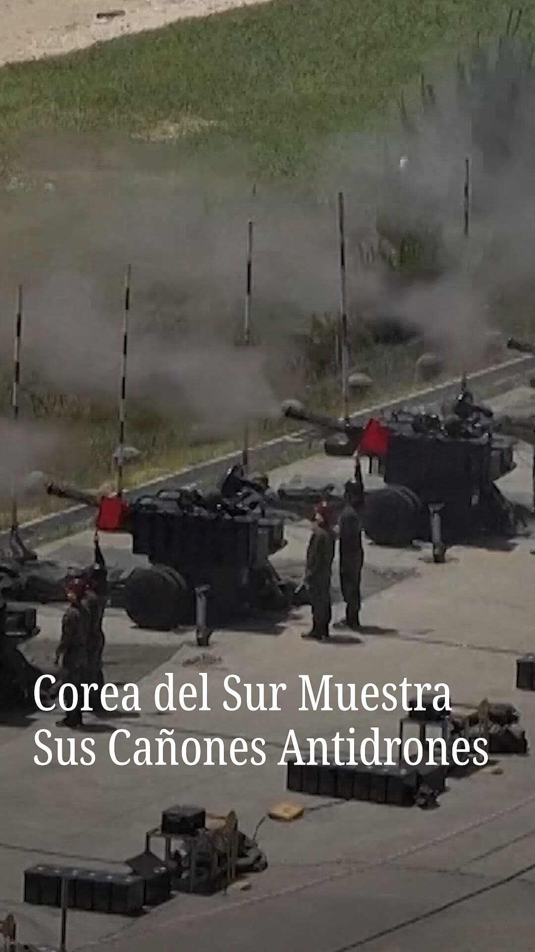 Corea del Sur Muestra Sus Cañones Antidrones