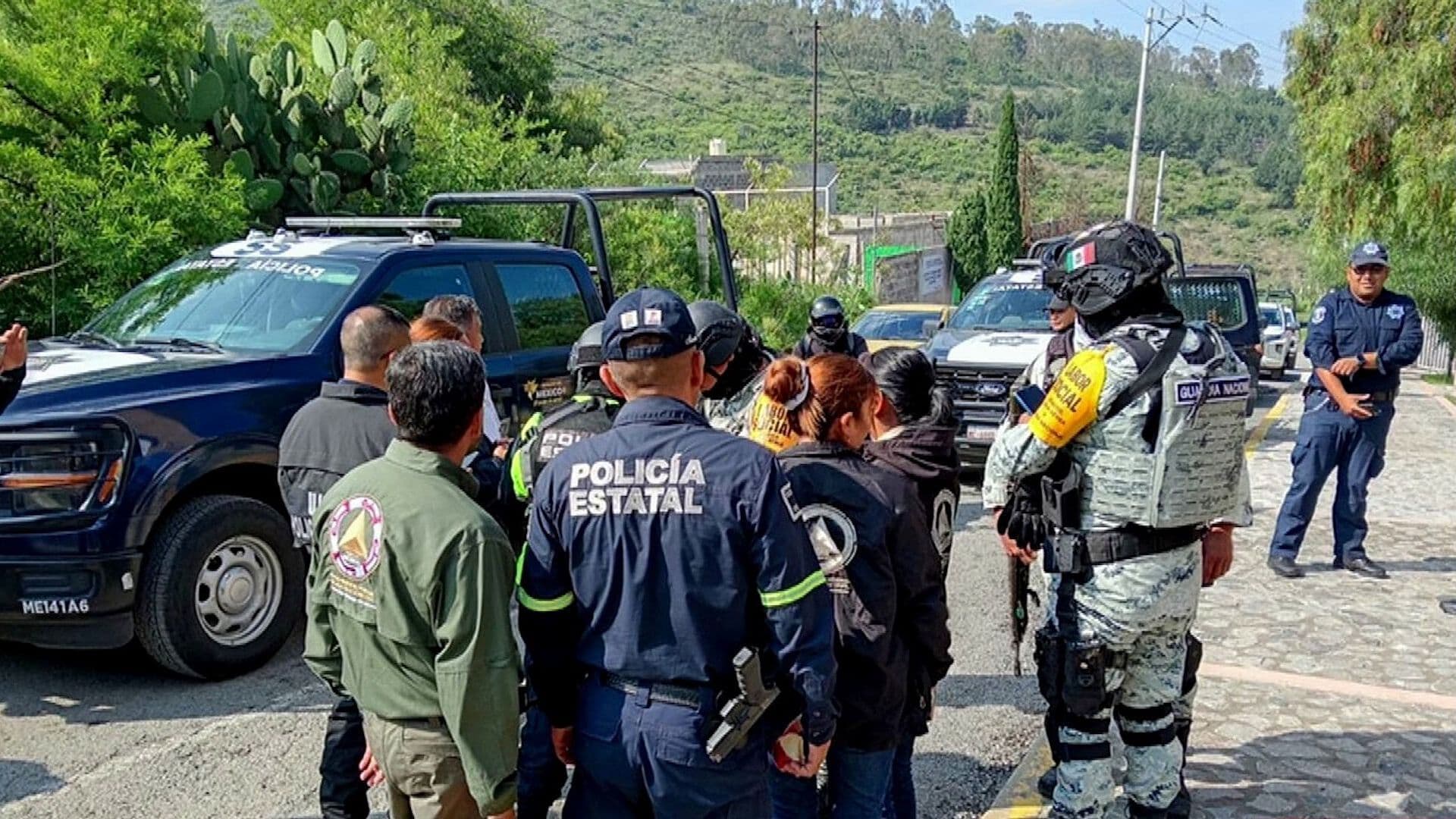 Tigre Escapa de Centro de Resguardo en Tepetlaoxtoc Estado de México Operativo con Drones