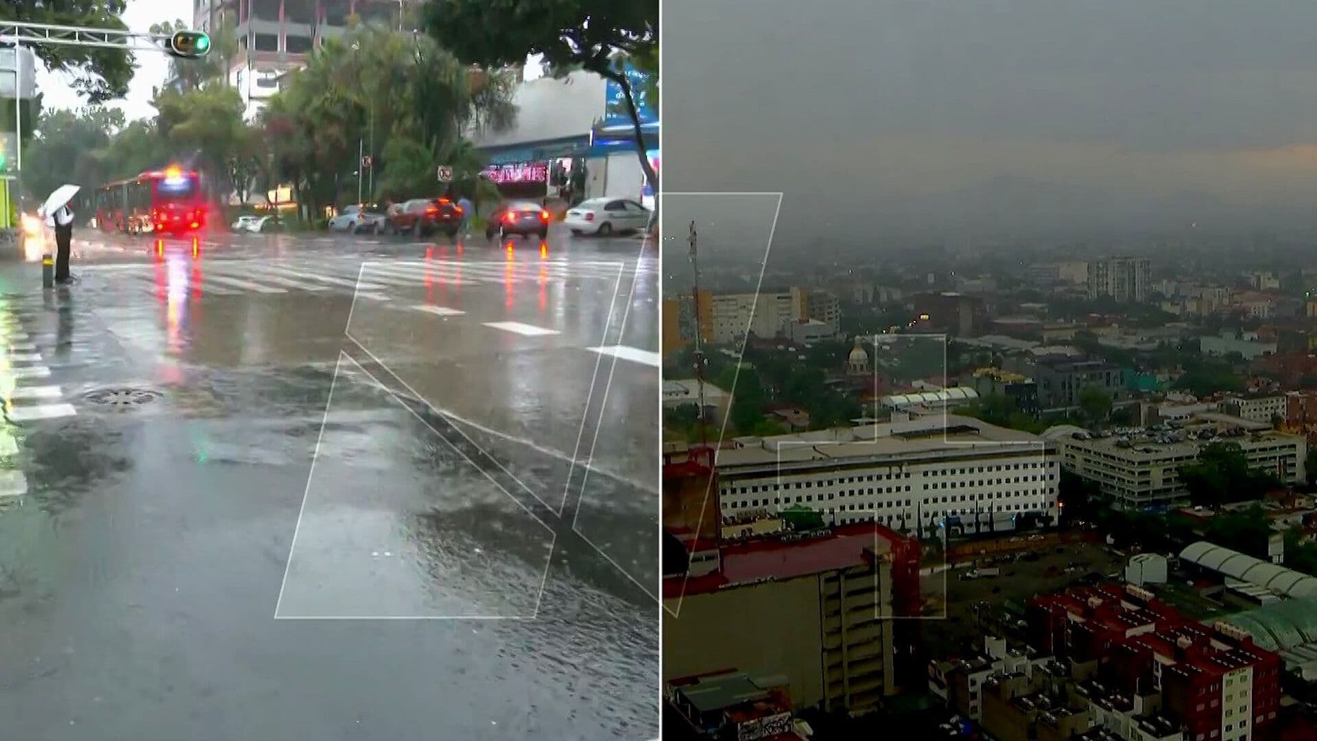 Se Registra Lluvia en la CDMX y Activan Alertas por Tormenta