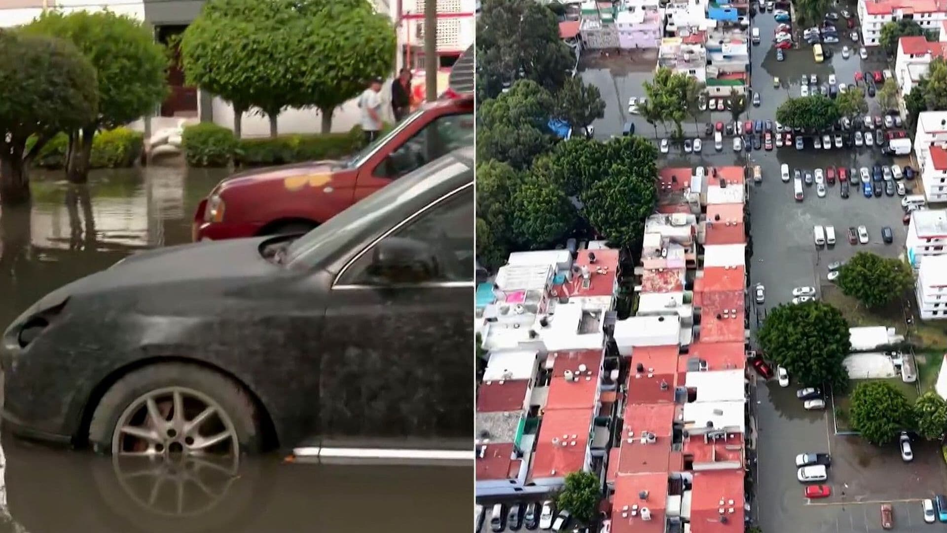 Lluvia Vuelve a Azotar Los Reyes Iztacala en Tlalnepantla Estado de México