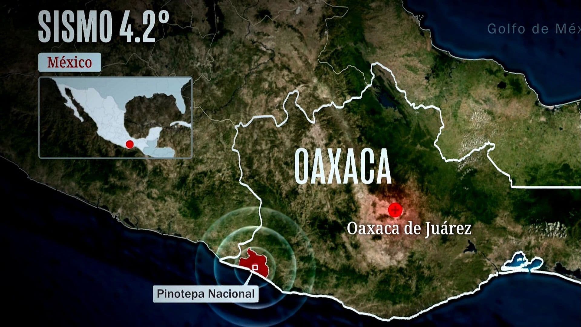 Sismo de Magnitud 4.2 Sacude Oaxaca Cerca de Pinotepa Nacional Sin Daños Reportados