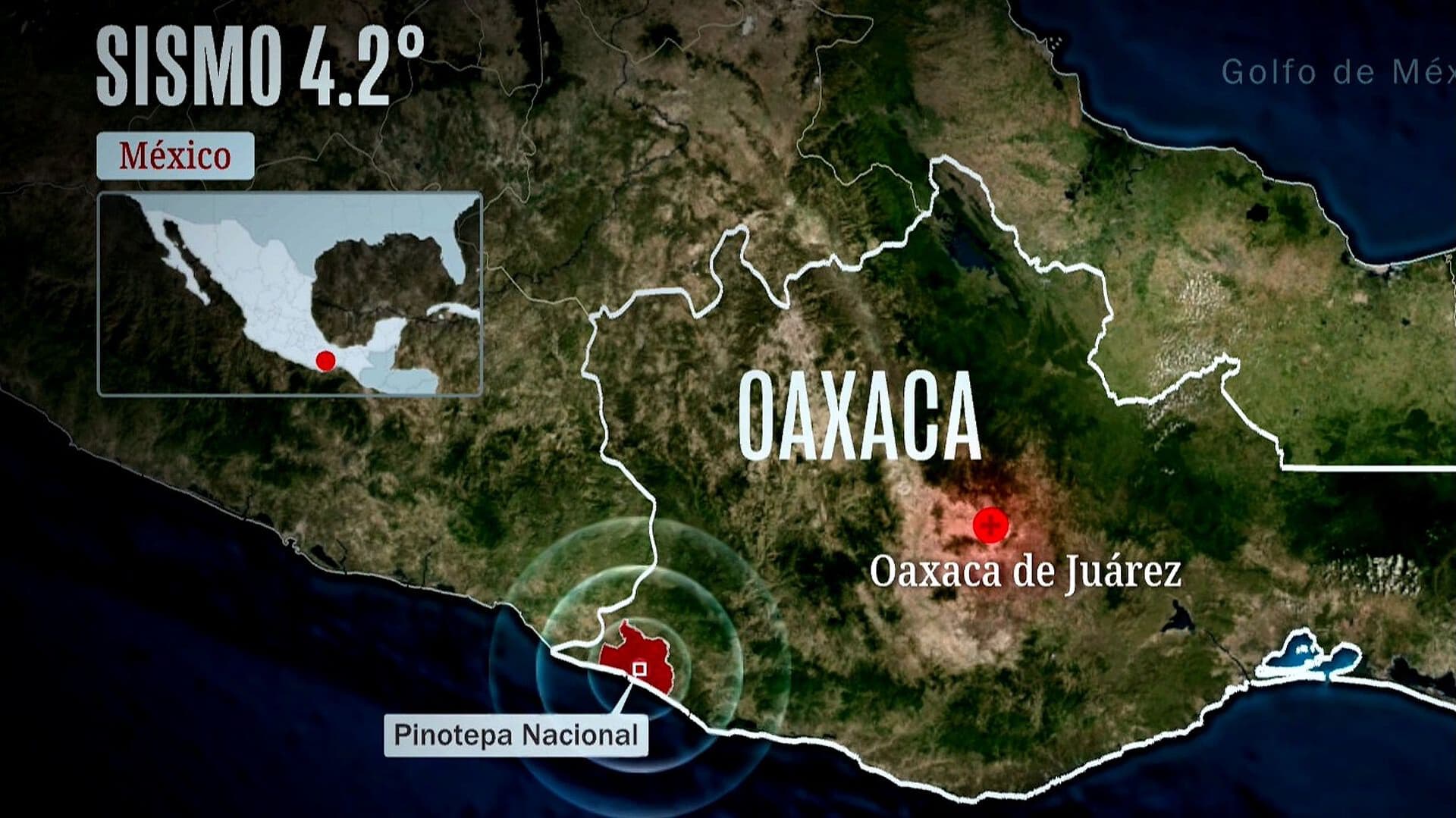 Sismo de Magnitud 4.2 Sacude Oaxaca Cerca de Pinotepa Nacional Sin Daños Reportados