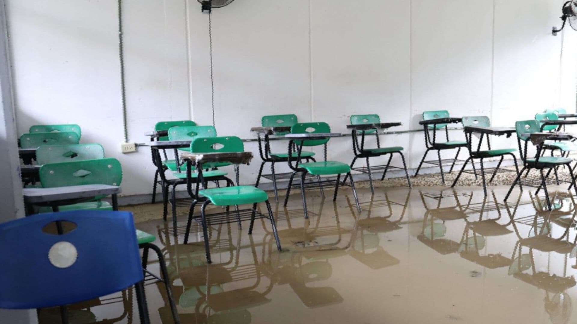 Dos Escuelas Afectadas Lluvia Huauchinango Puebla SEP No Tienen Clases Presenciales