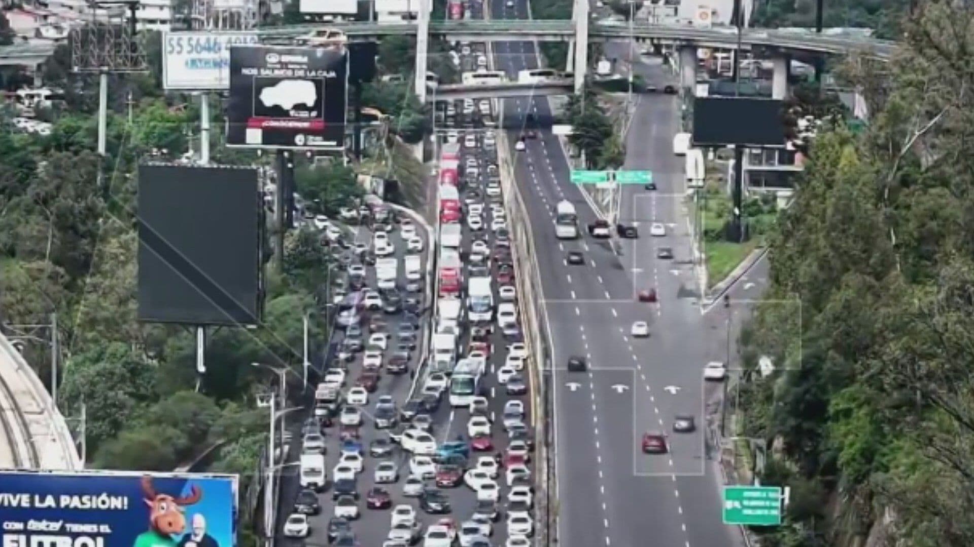¿Qué Pasó en la México-Toluca Hoy? Caos Vial en Prolongación Paseo de la Reforma
