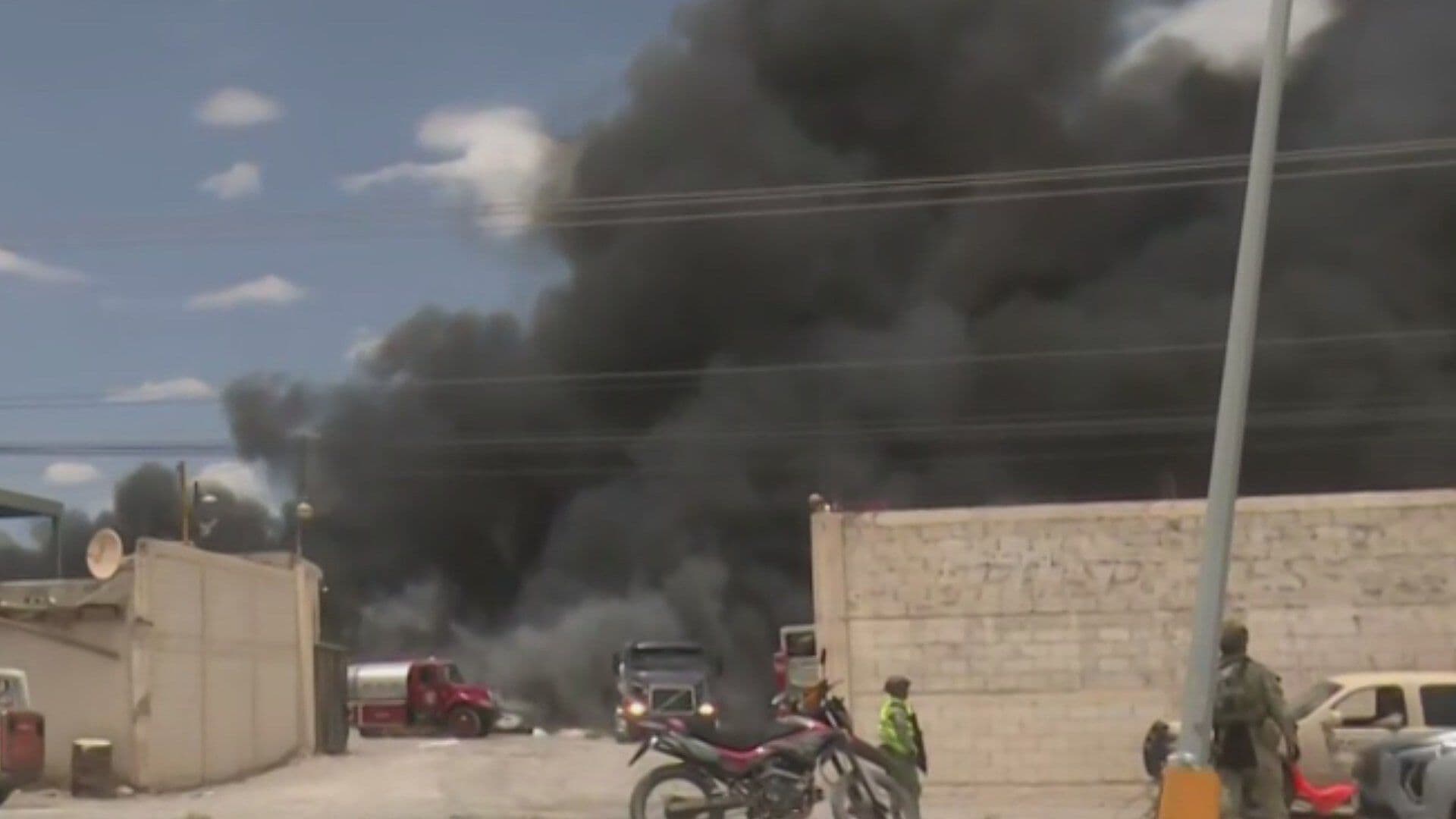 Incendio Hoy en Chihuahua; Así se ve la Enorme Nube de Humo en Casas Grandes