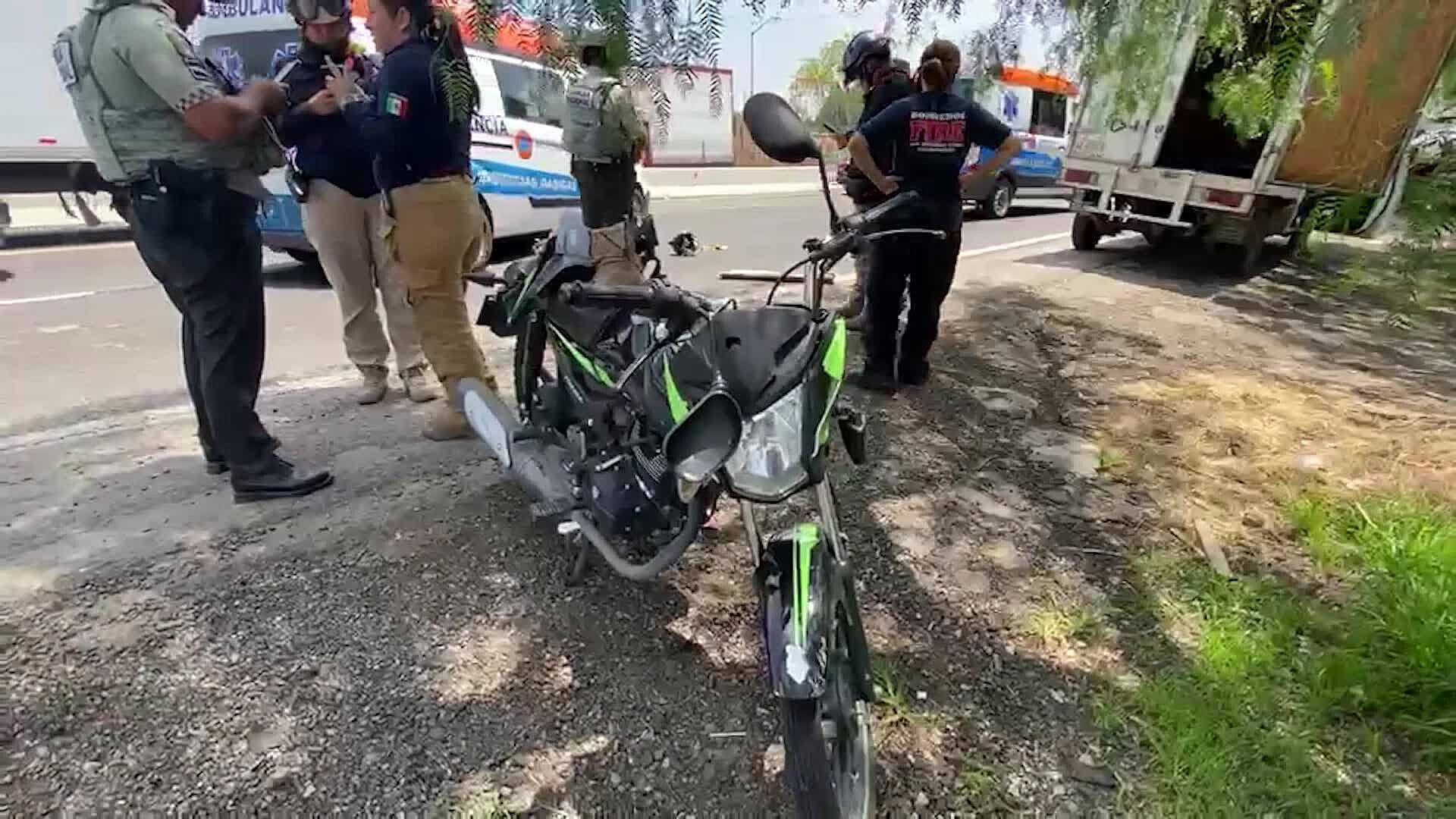 Pierde la Vida Motociclista tras Ser Impactado por un Vehículo en Corregidora