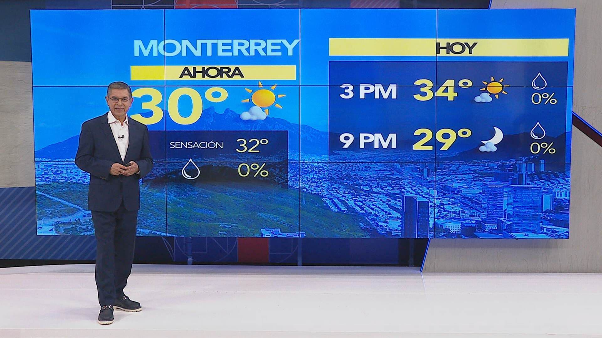 Meteorólogo Mauro Morales da pronóstico del clima para Nuevo León