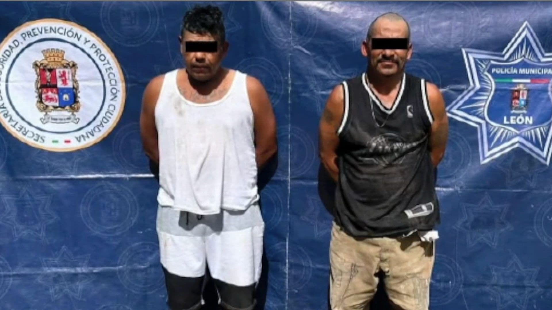 Detienen a Dos Hombres con Droga y Dinero en Santa María de Cementos en León Guanajuato