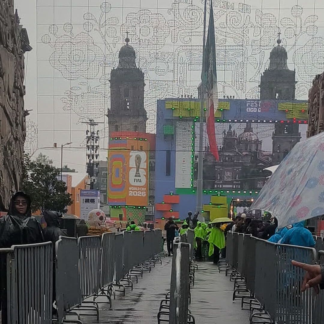 Abren Acceso al Fan Festival del Zócalo CDMX