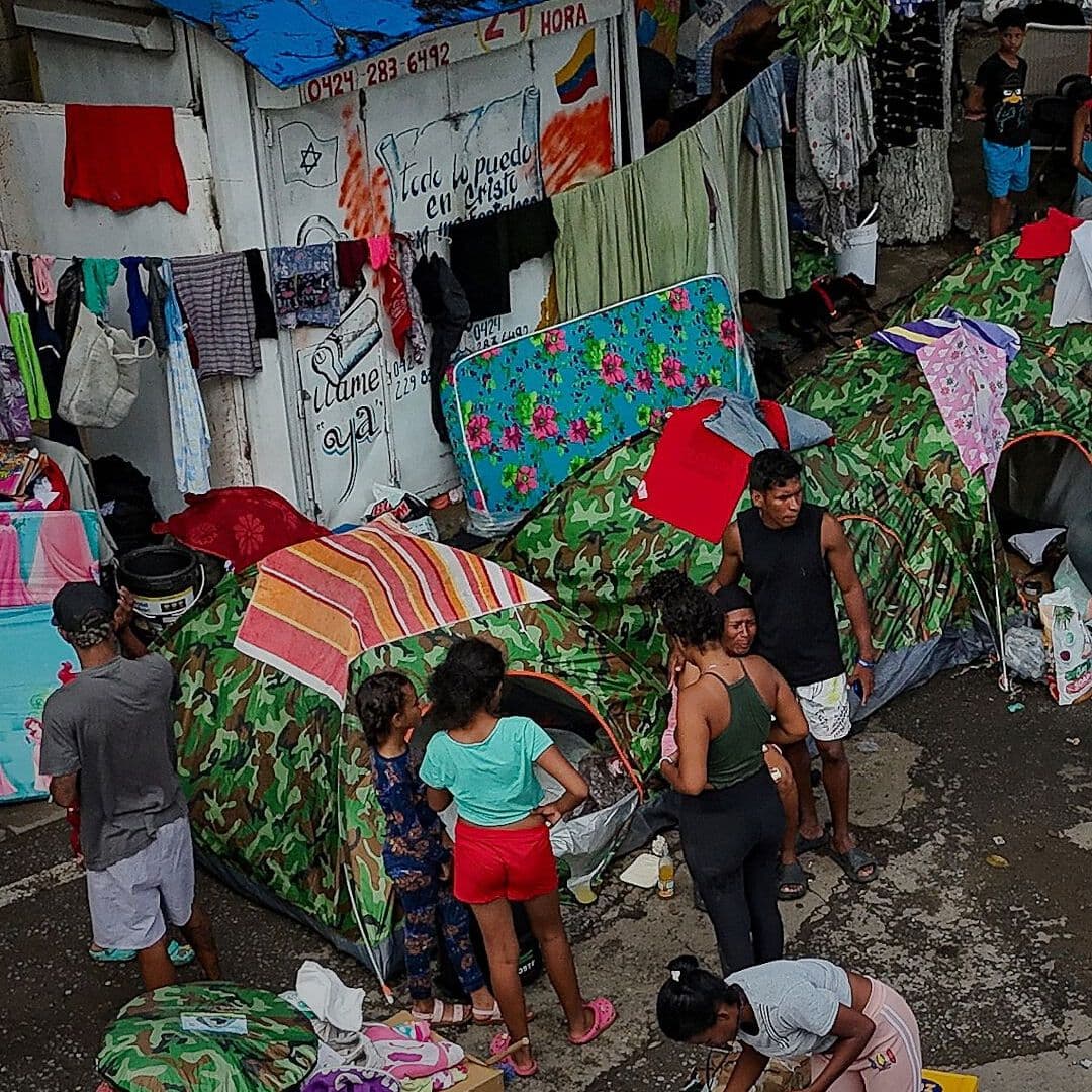 Así Viven los Damnificados Venezolanos