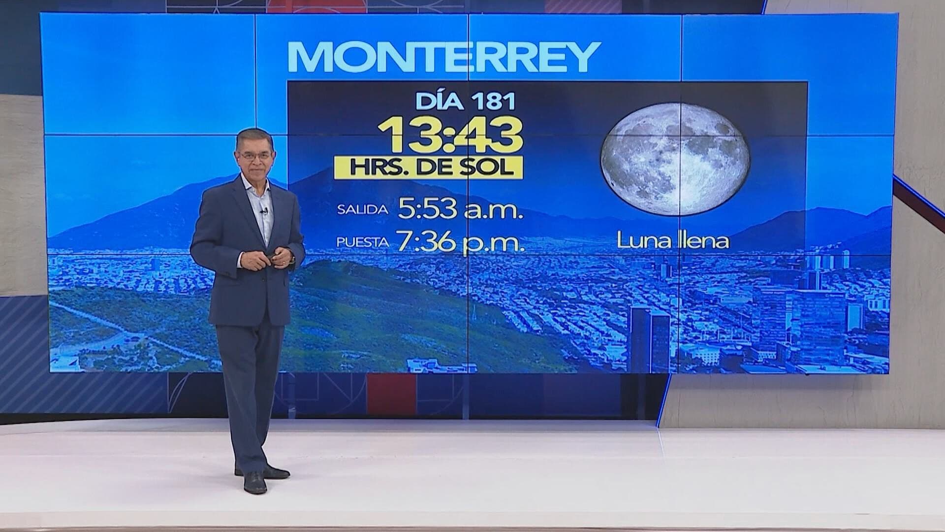 Meteorólogo Mauro Morales da pronóstico del clima para Nuevo León