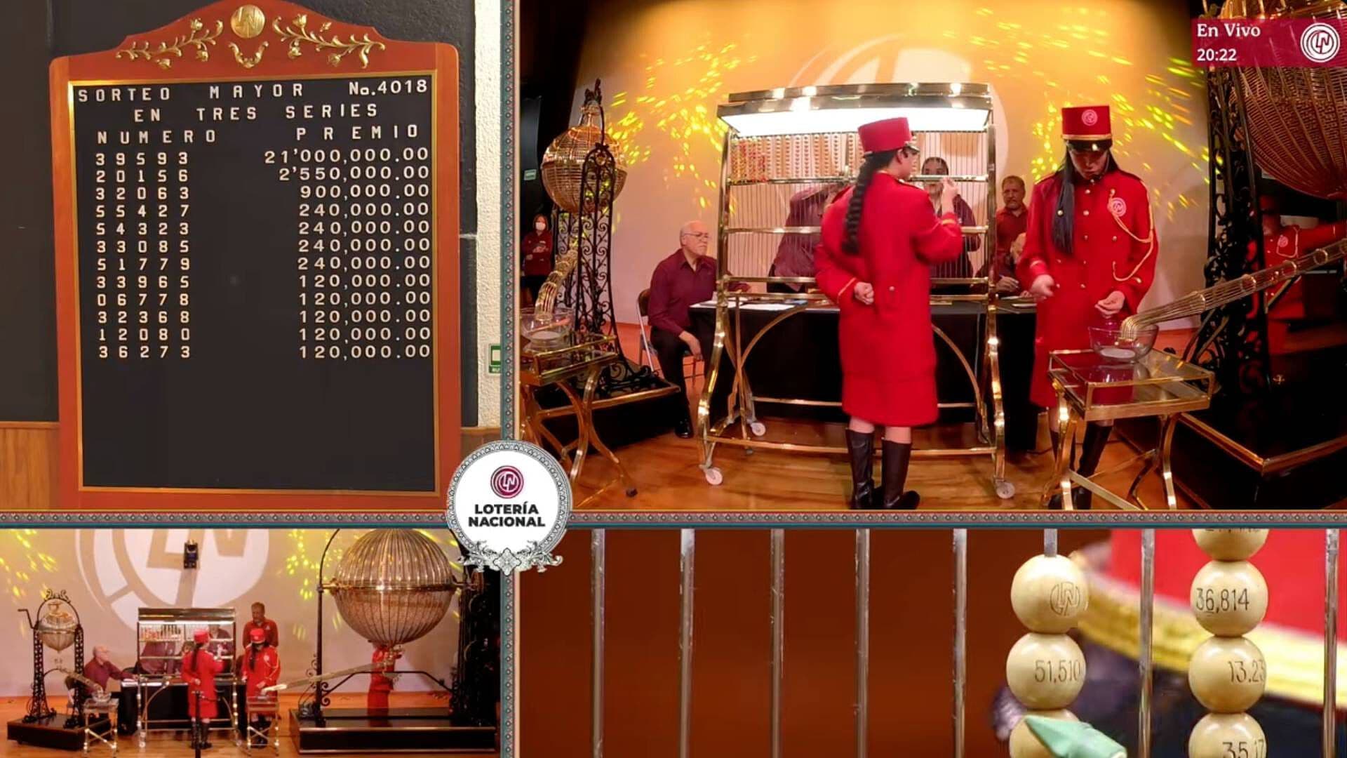 Resultado Premio Sorteo Mayor 4018 Lotería Nacional de Hoy 30 de Junio del 2026