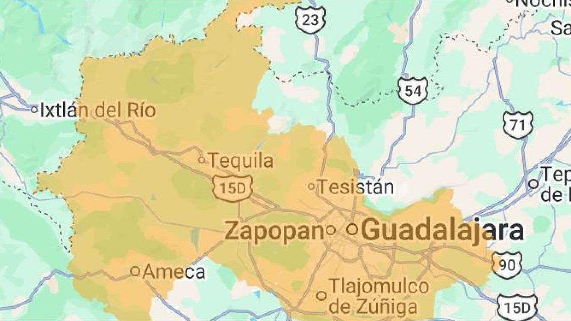 Reportan Cierre en Ambos Sentidos en Paso a Desnivel Guadalajara-Nogales; Esto se Sabe