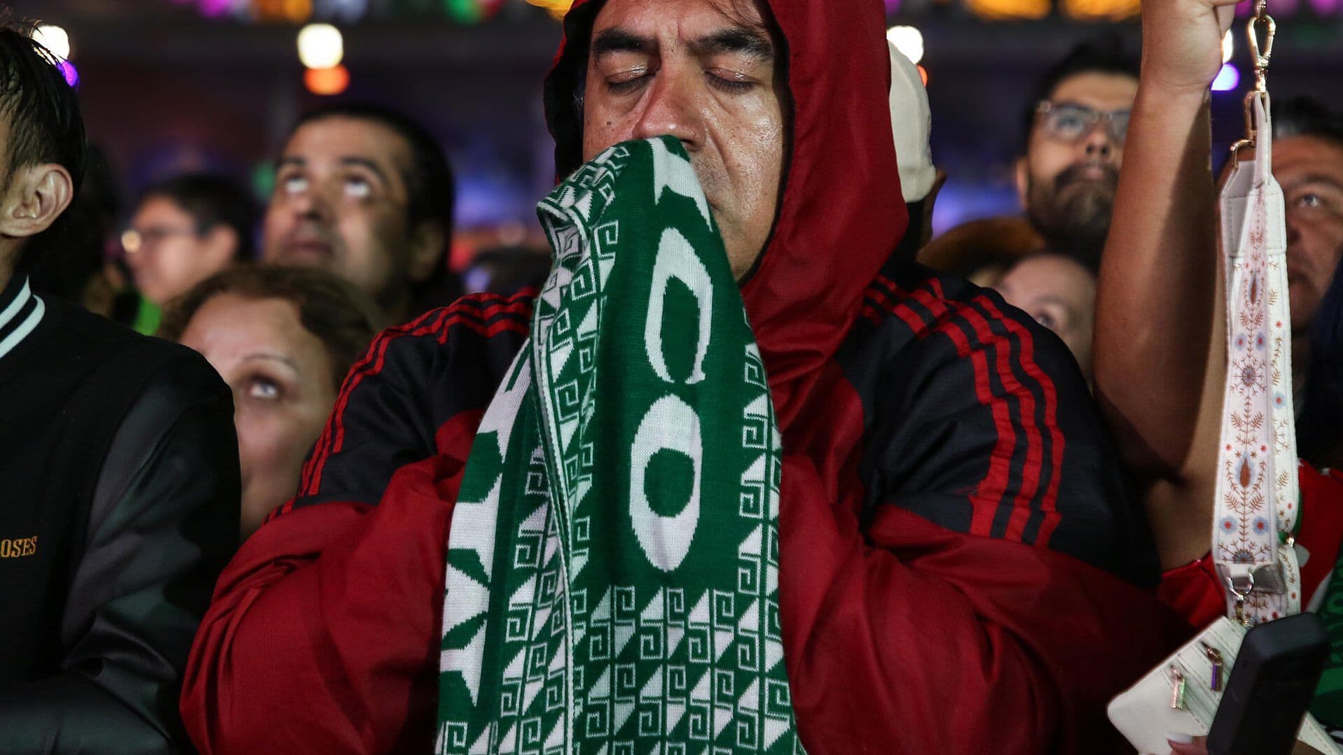 Así Festejaron el Triunfo de México vs Ecuador en San Diego, California