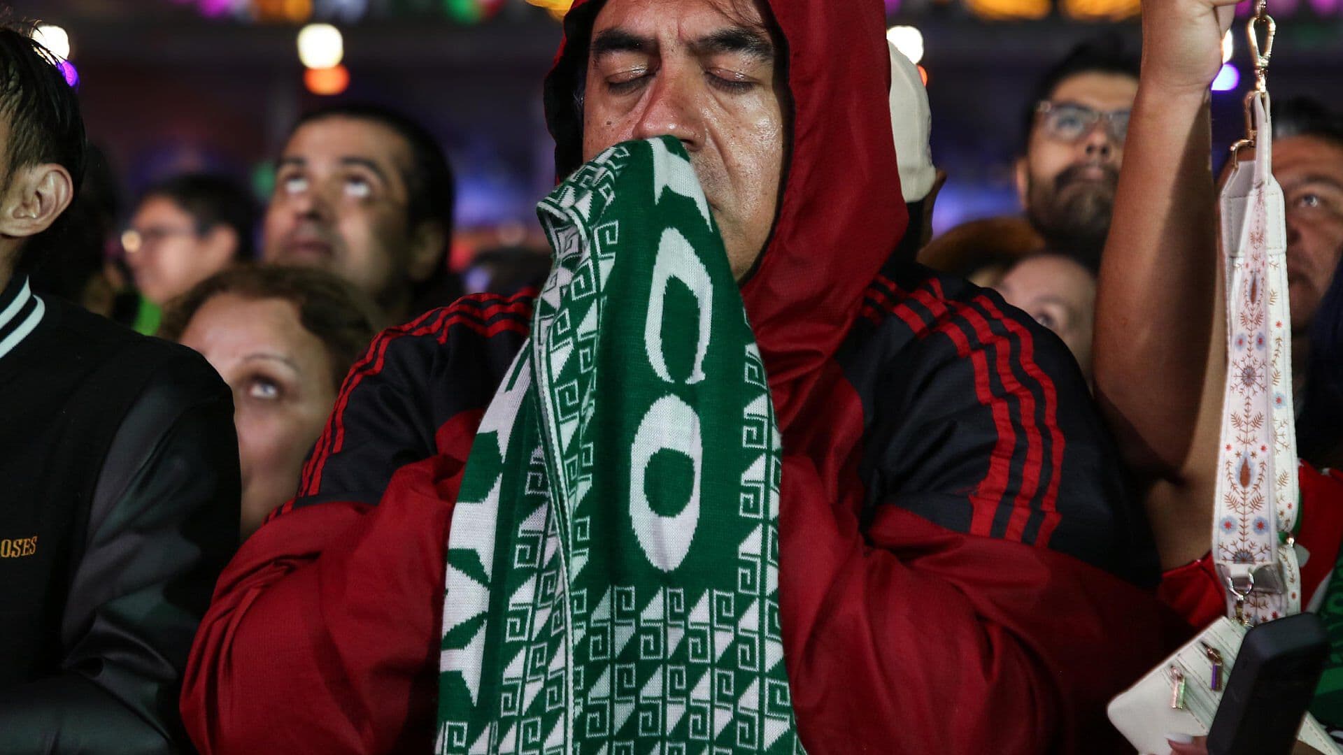 Así Festejaron el Triunfo de México vs Ecuador en San Diego, California