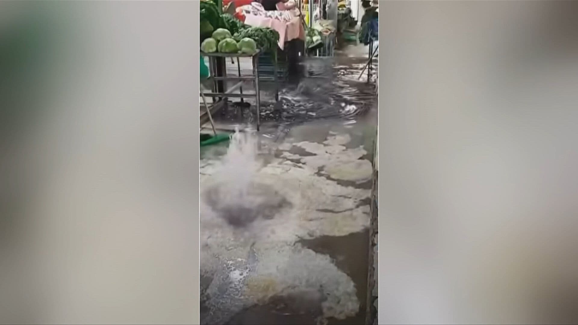 Lluvias Provocan la Inundación de Mercado en Pachuca, Hidalgo; Así Quedó
