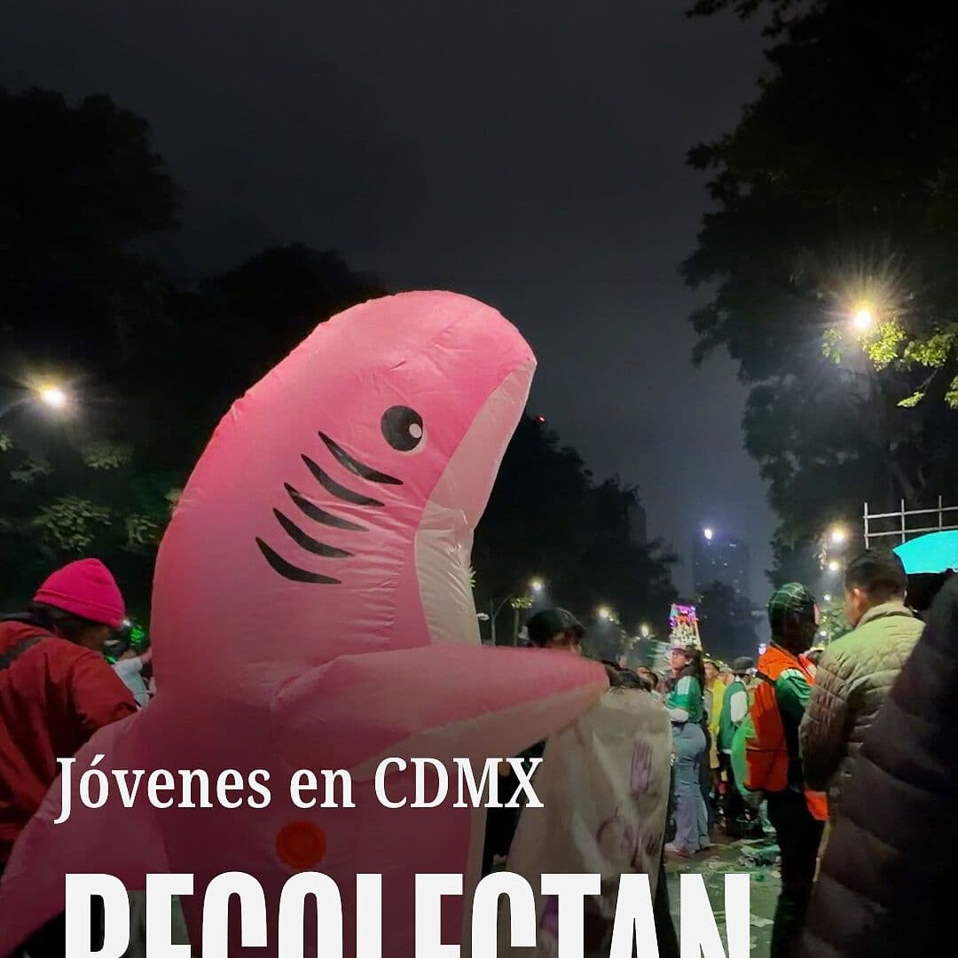 Jóvenes en CDMX Recolectan Basura