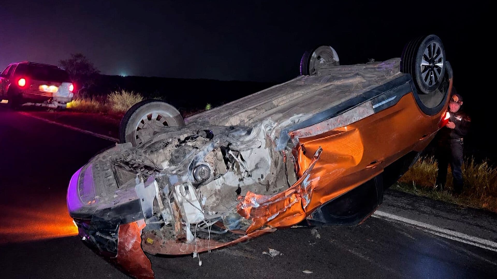 Tres Personas Resultan Lesionadas tras Choque en Carretera Nueva Rosita-Allende