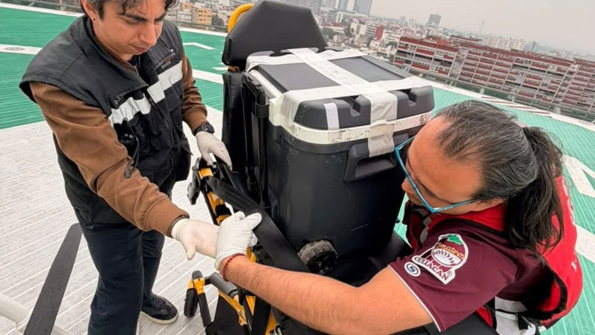 Paciente Donación Multiorgánica Hospital General Norte Puebla Hígado Trasladado CDMX