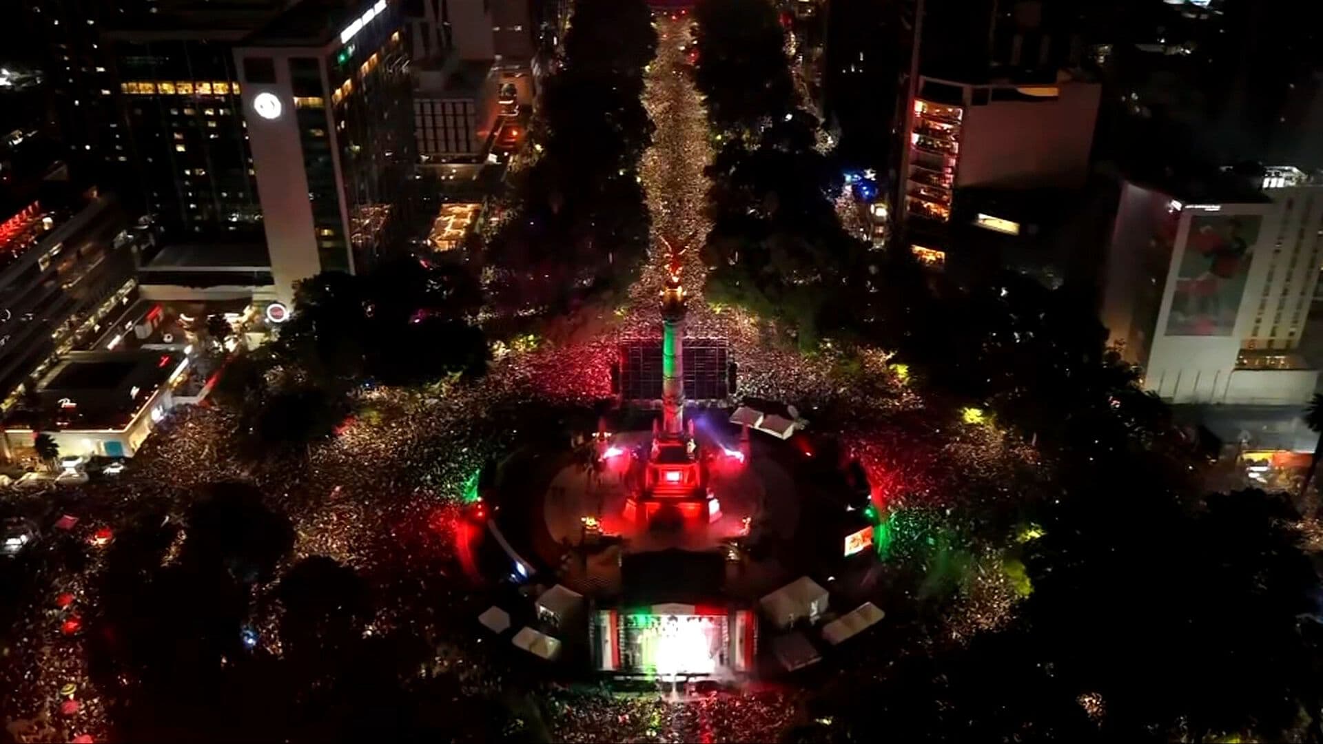 CDMX Tiene la Mayor Concentración Popular Tras la Victoria de México ante Ecuador