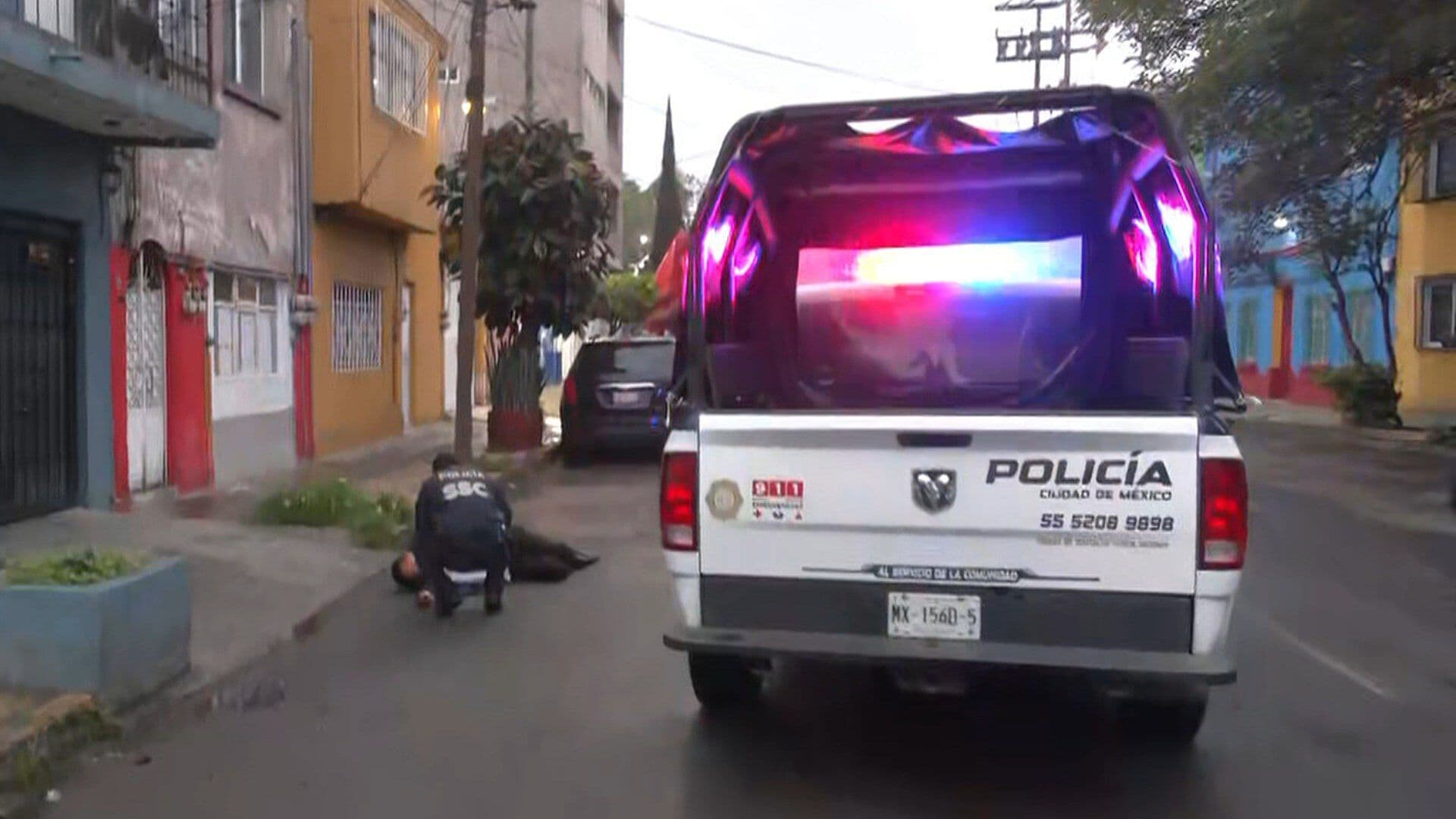 Golpean y Abandonan a Hombre en la Vía Pública en Colonia Peralvillo, CDMX
