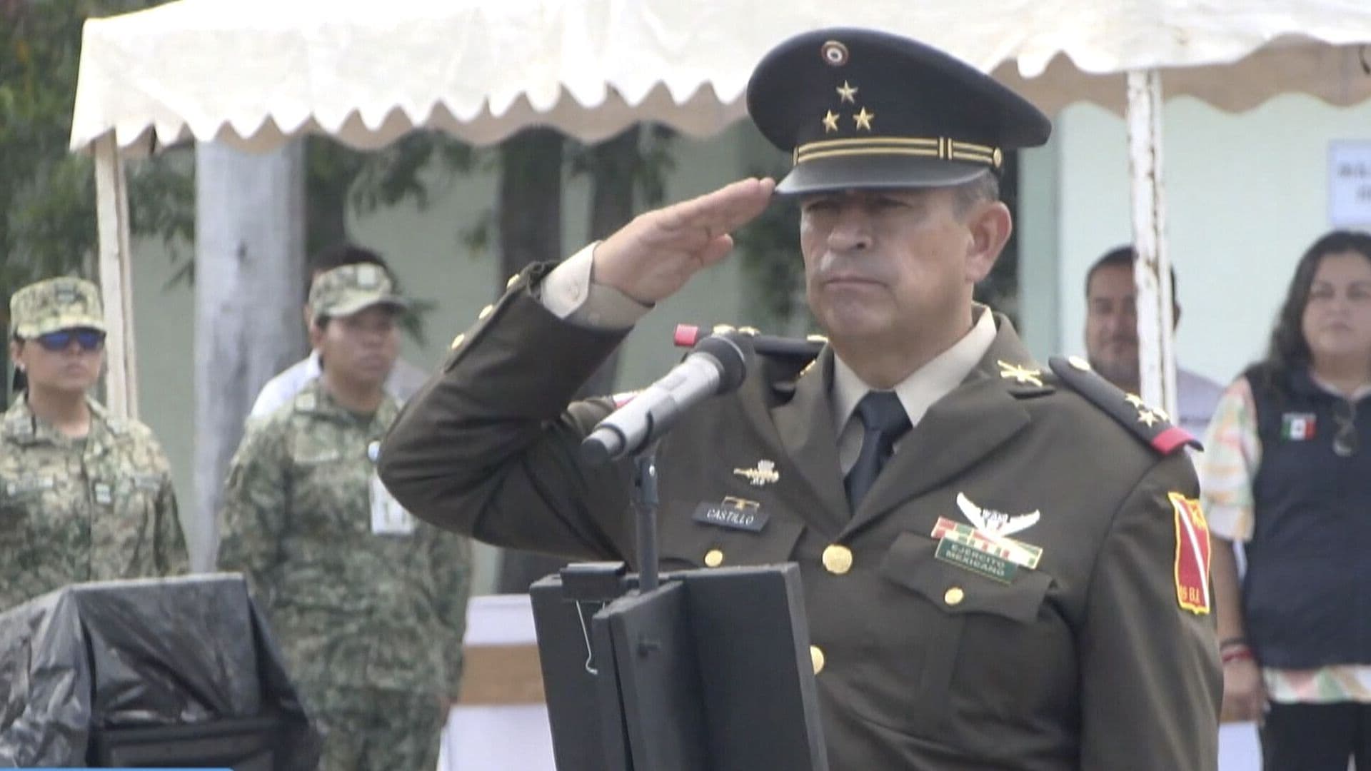 Coronel Alfredo Anastasio Castillo Asume Mando de 15.° Batallón de Infantería en Tampico