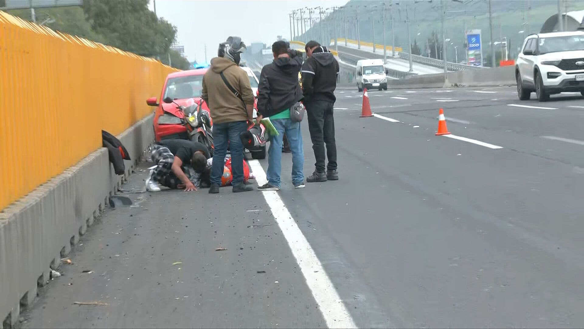¿Qué Pasó en la México-Puebla? Atropellan a Dos Motociclistas Hoy 2 de Julio