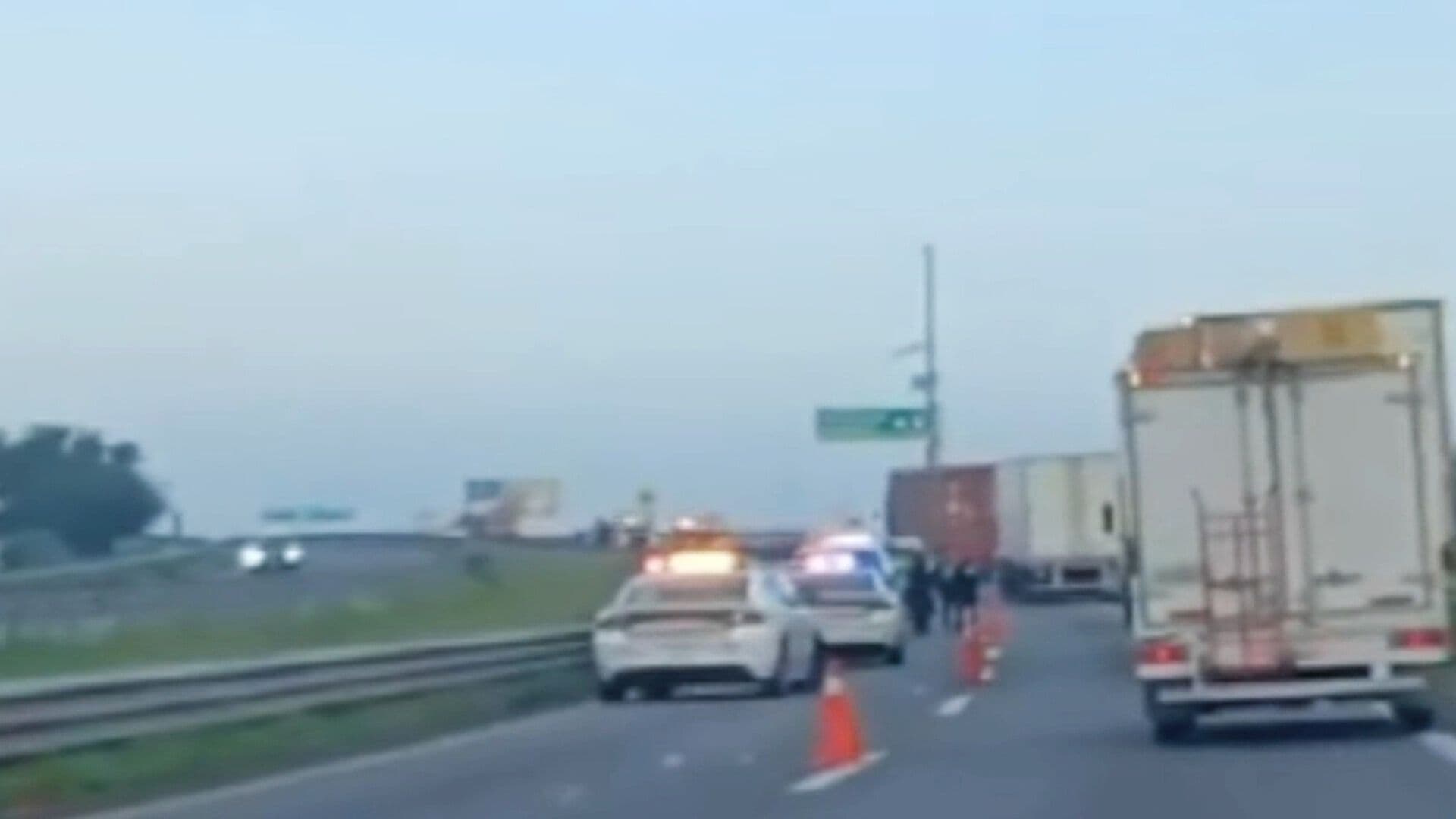 Frustran Robo a Camión de Carga en la Carretera de Apaseo el Grande a Celaya en Guanajuato