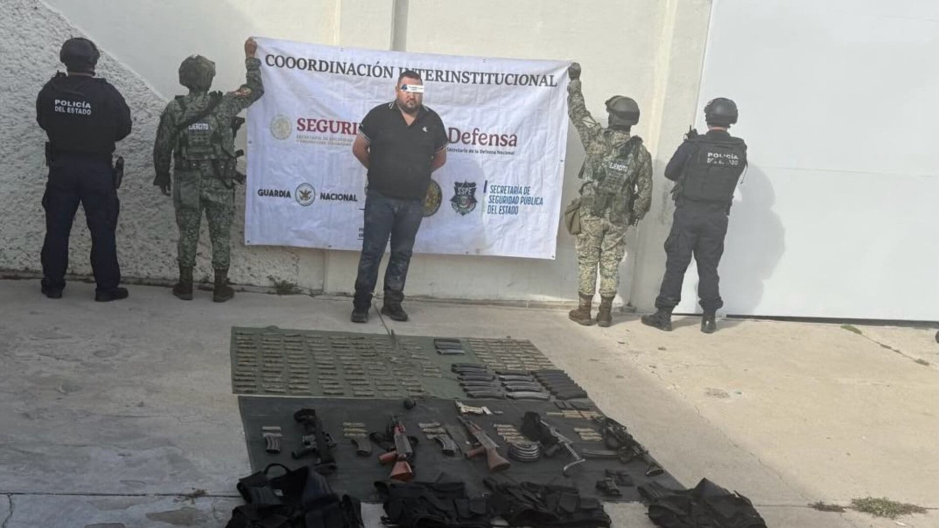 Detienen a Hombre Tras Persecución Armada y Aseguran Arsenal en Turuachi, Chihuahua