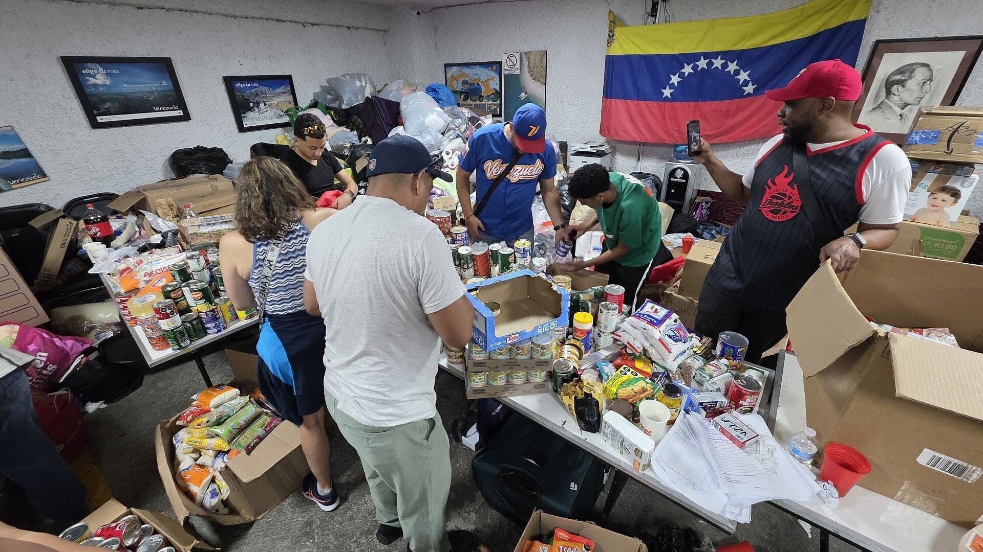 En CDMX y Gran Parte del País Siguen Habilitados Centros de Acopio y Ayuda para Venezuela