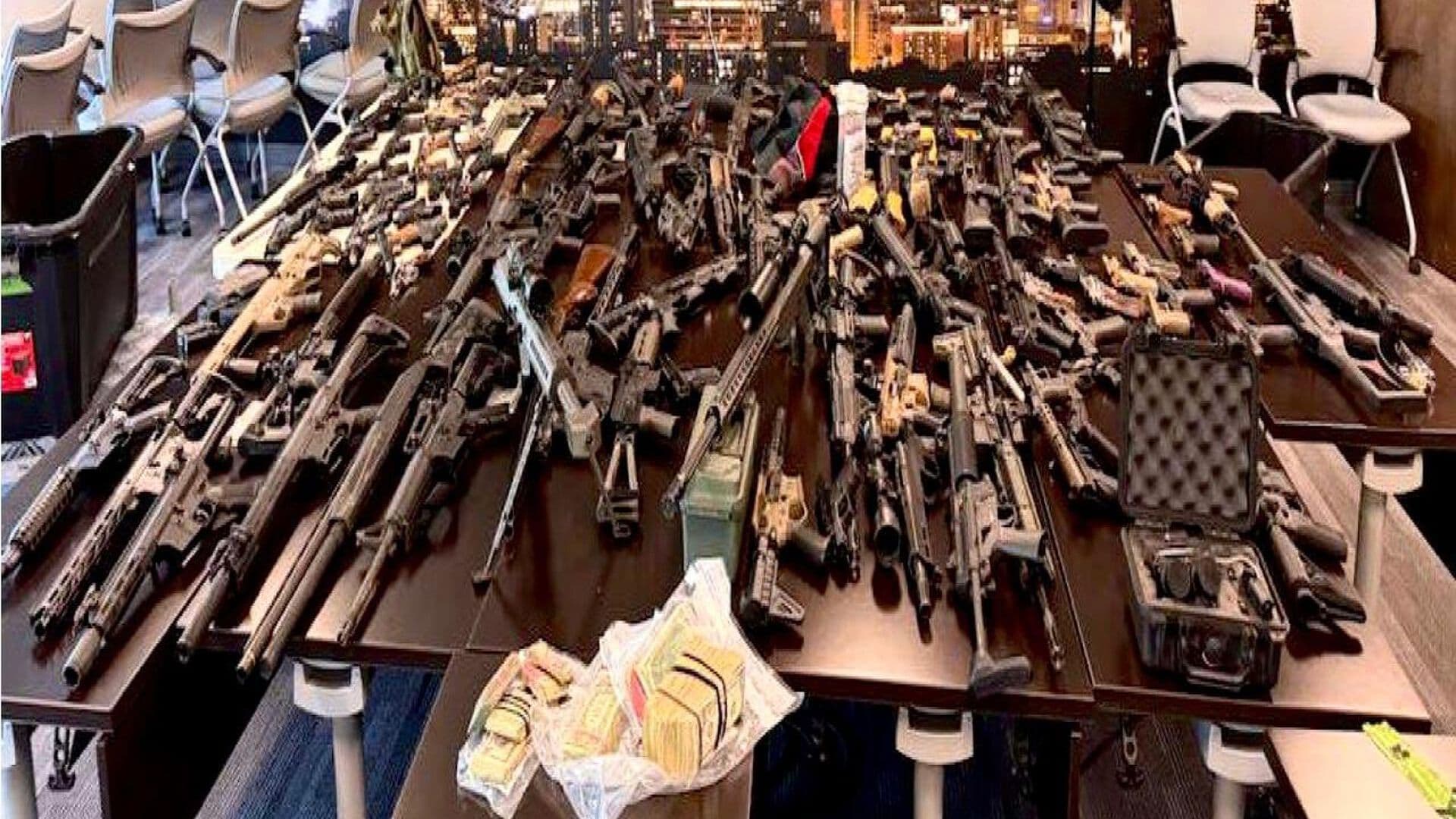 EUA Confisca 138 Armas de Fuego que se Pretendían Enviar a México desde Carolina del Norte