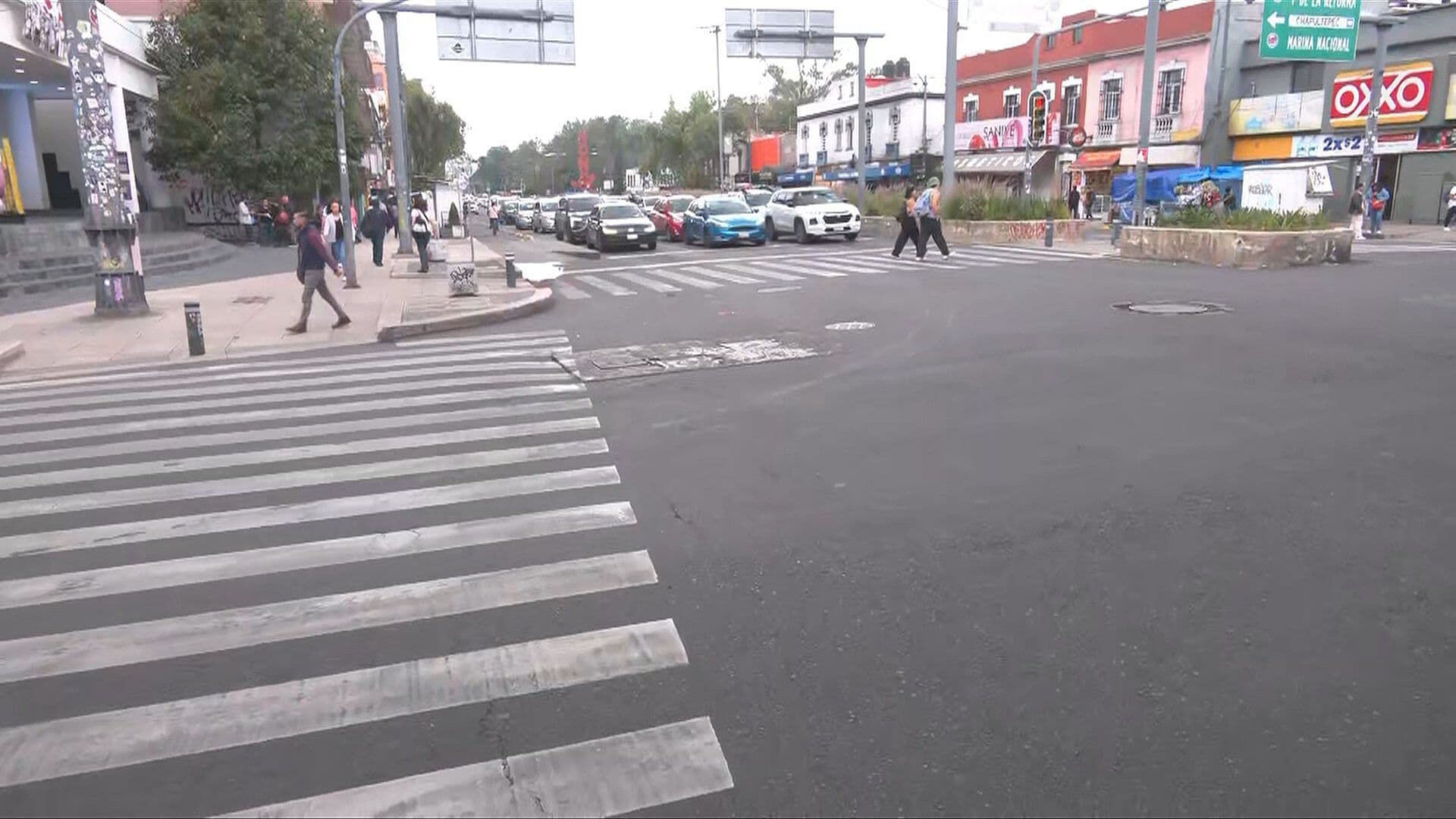 El Cruce de México-Tacuba y Circuito Interior Es Uno de los Más Peligrosos de CDMX