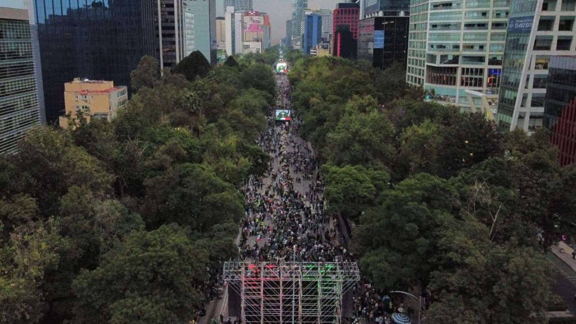CDMX Advierte que No Permitirá Entrar a El Ángel con Aforo Máximo durante Partido de México