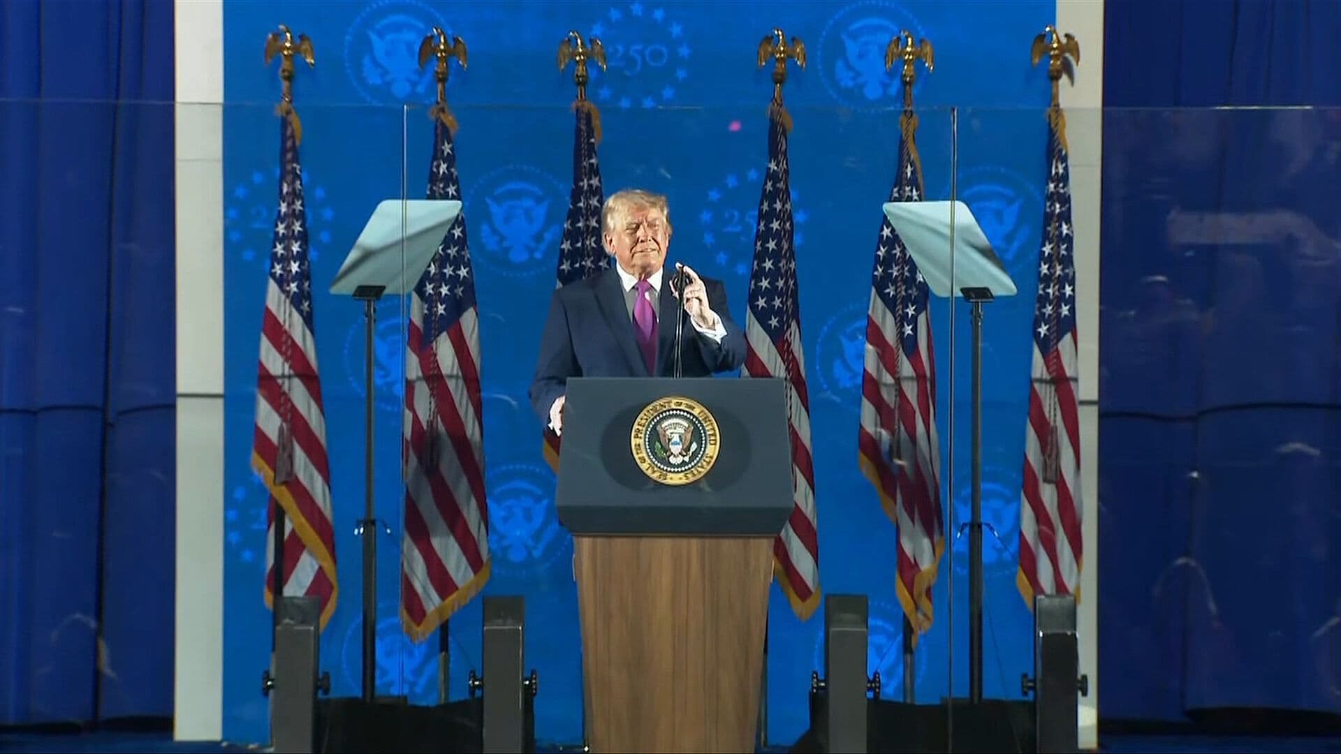 Donald Trump Da Discurso en Monte Rushmore por el 250 Aniversario de Estados Unidos
