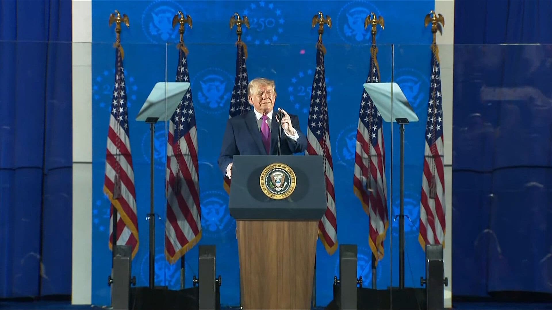 Donald Trump Da Discurso en Monte Rushmore por el 250 Aniversario de Estados Unidos