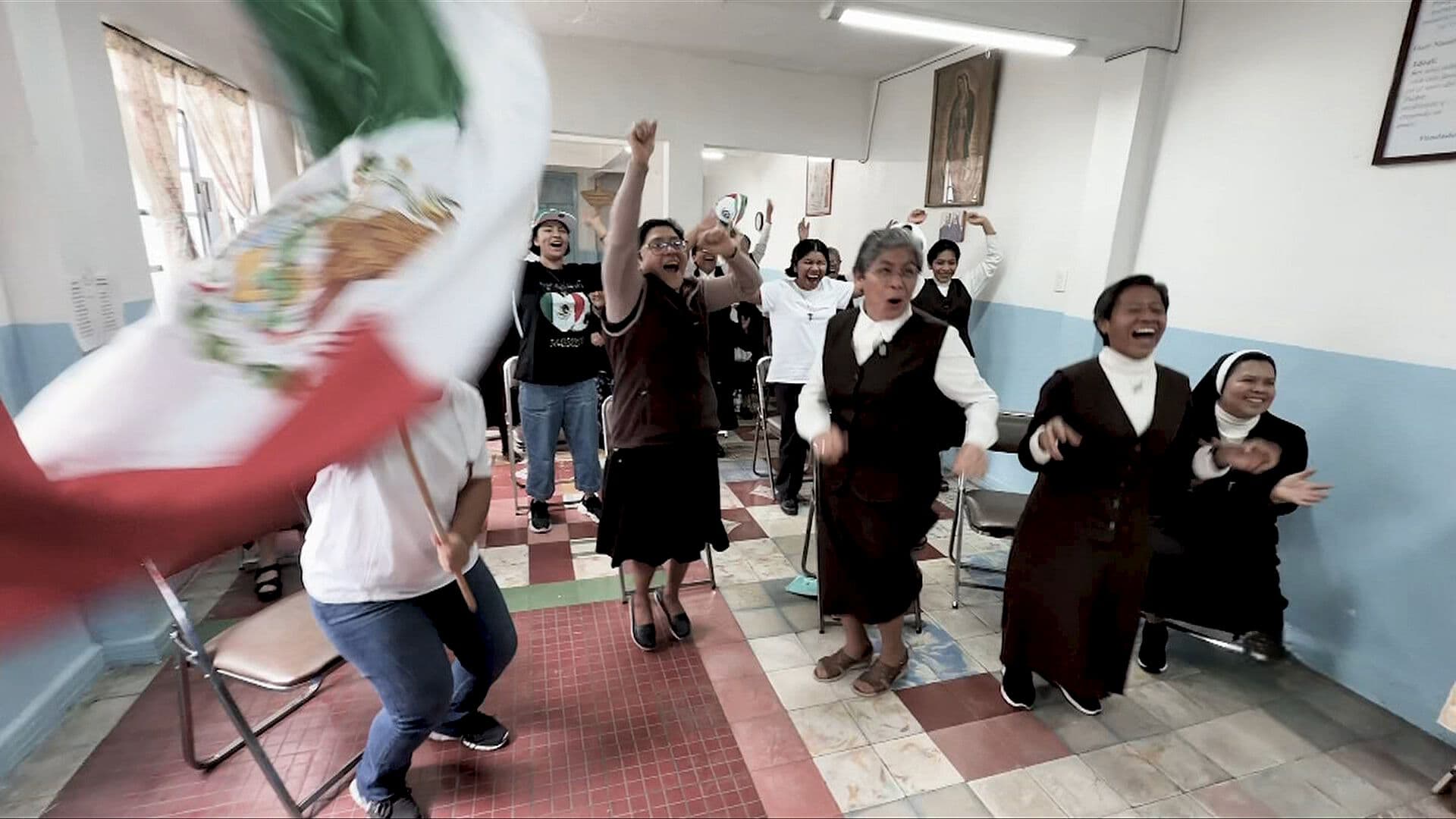 Ellas Son las Monjas de las Que se Difundió un Video Festejando el Triunfo de México Vs. Ecuador