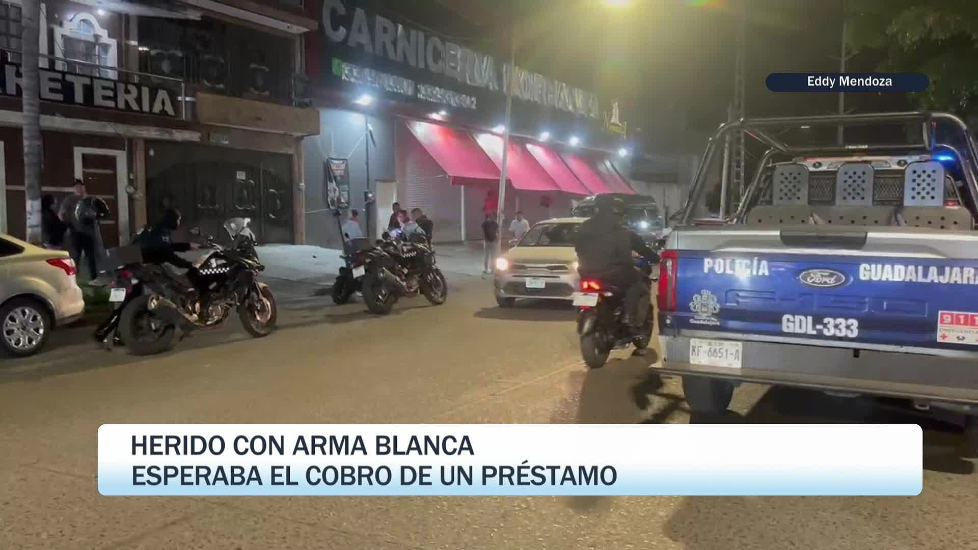 Hombre es Agredido al Esperar para Cobrar Dinero en la Colonia Agustín Yáñez, Guadalajara