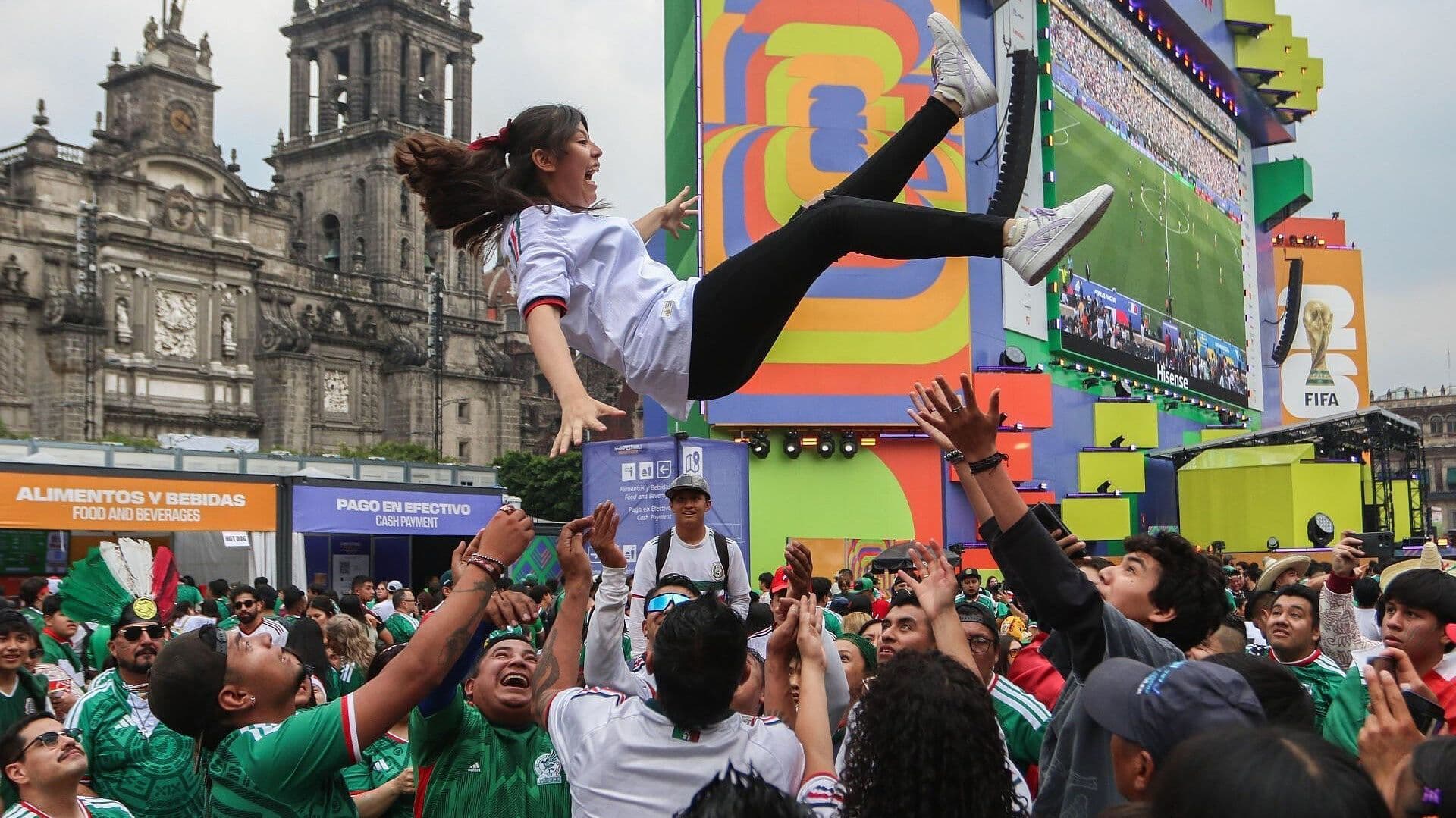Afición Vibra en Zócalo de CDMX con Triunfo de Marruecos sobre Canadá en Mundial 2026