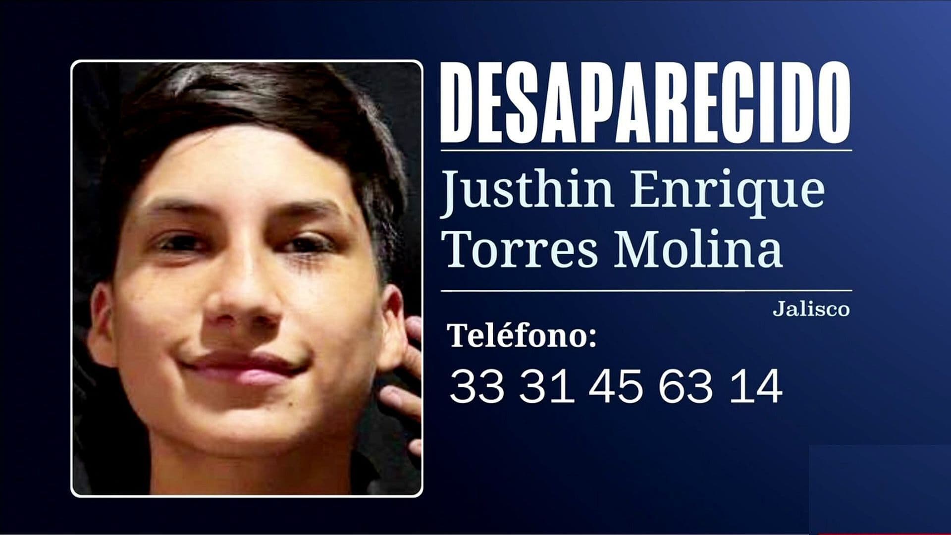 Familia Busca a Justhin Enrique Torres en Guadalajara; Temen Reclutamiento Criminal