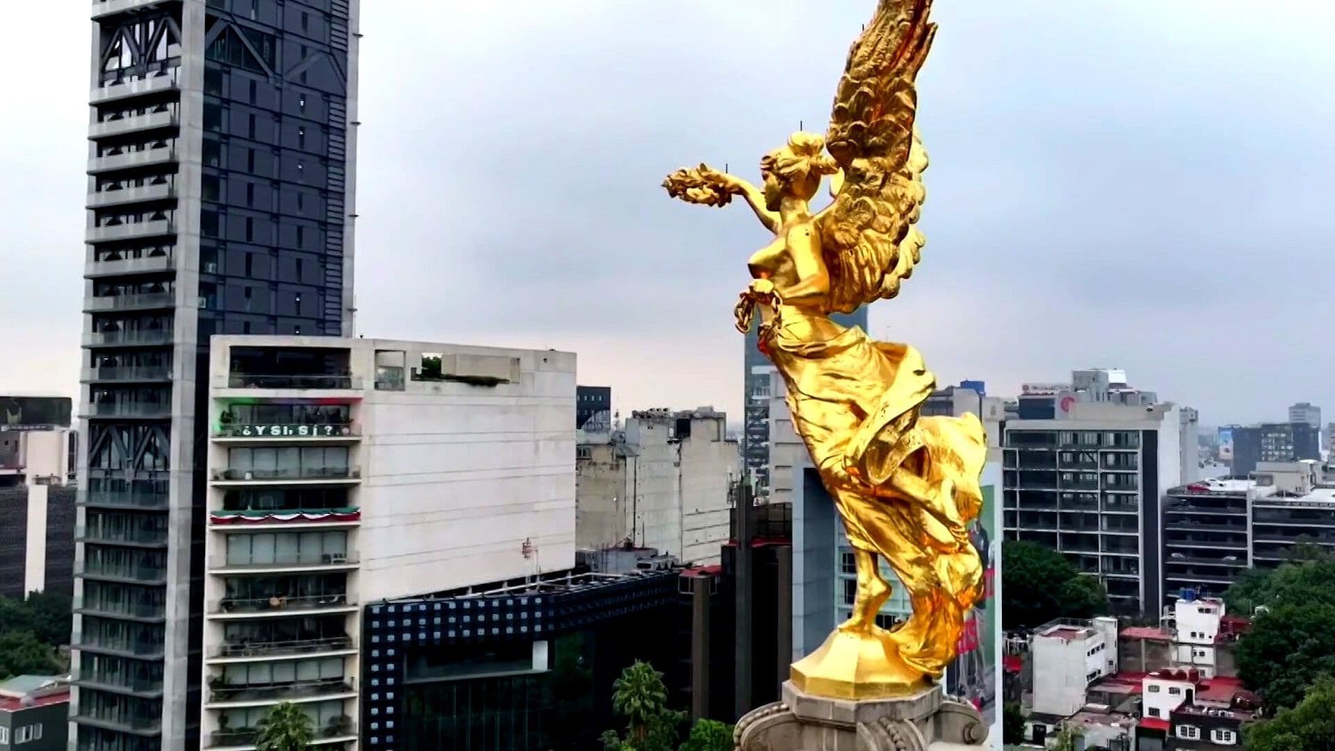 Todo Listo en el Ángel: Reducen Carriles en Reforma por Operativo de Seguridad