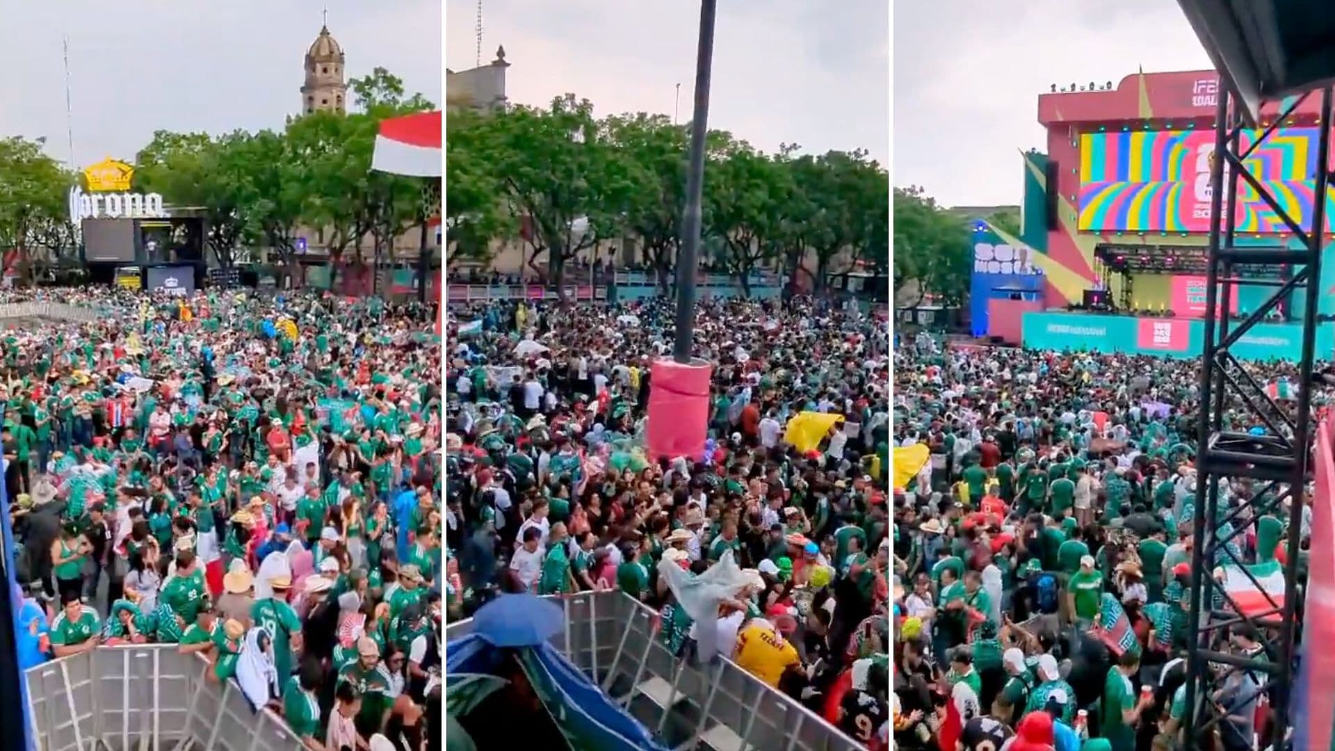 FIFA Fan Festival en Guadalajara Alcanza Lleno Total; Refuerzan Operativo de Seguridad