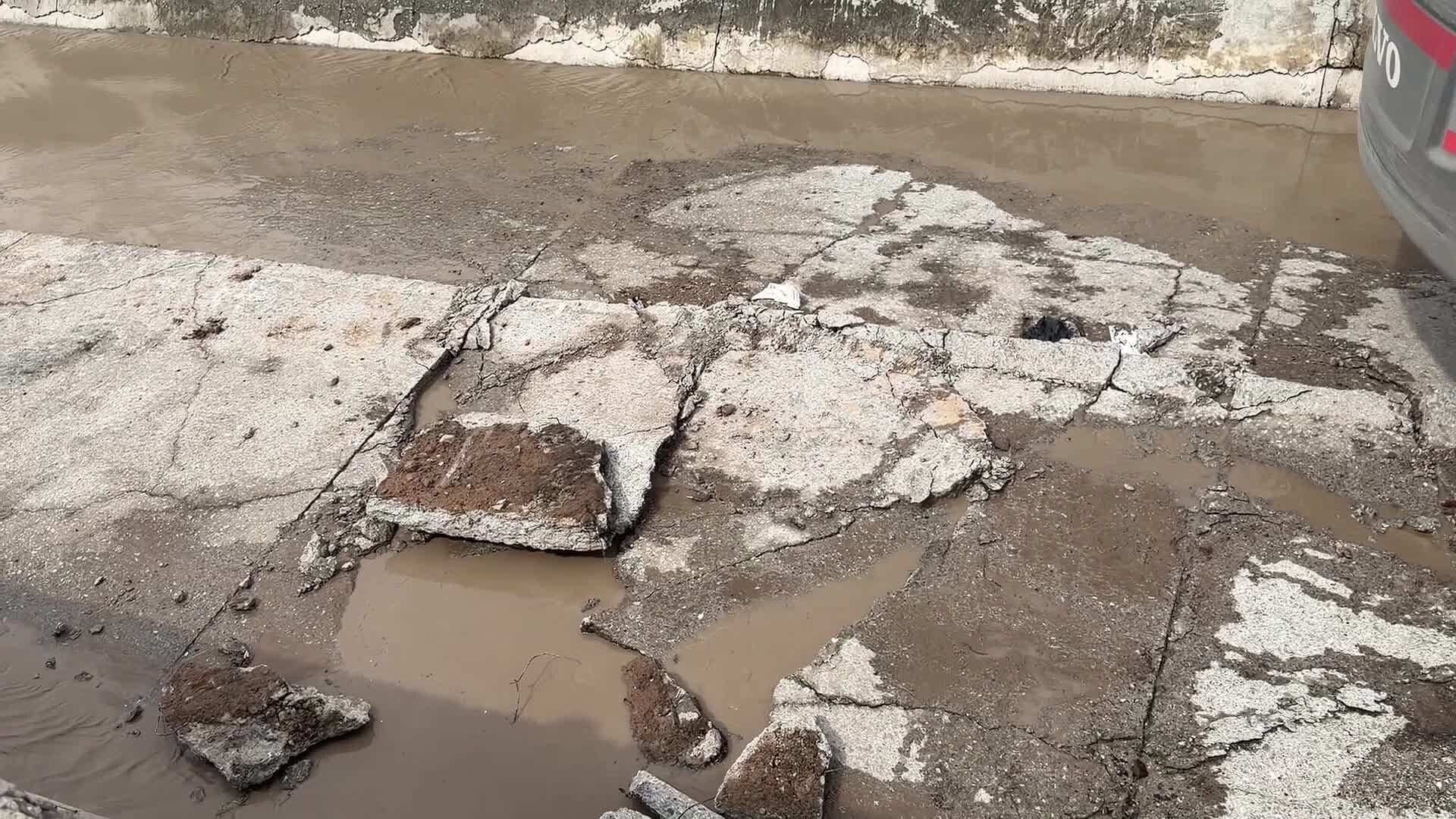 Inician Obras de Reparación en el Dren Pluvial de Candiles Ante Daños Presentados