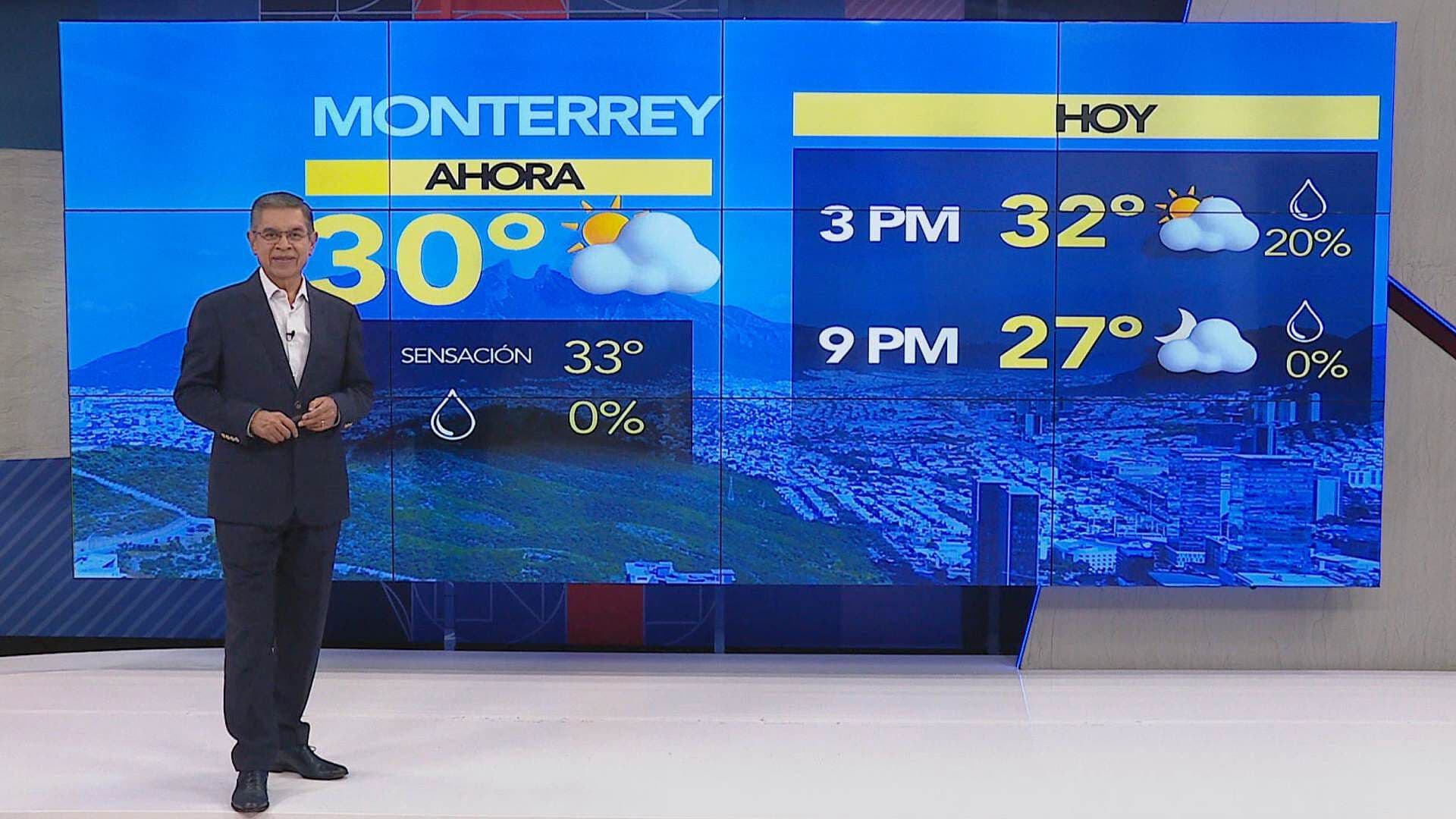 Meteorólogo Mauro Morales da pronóstico del clima para Nuevo León