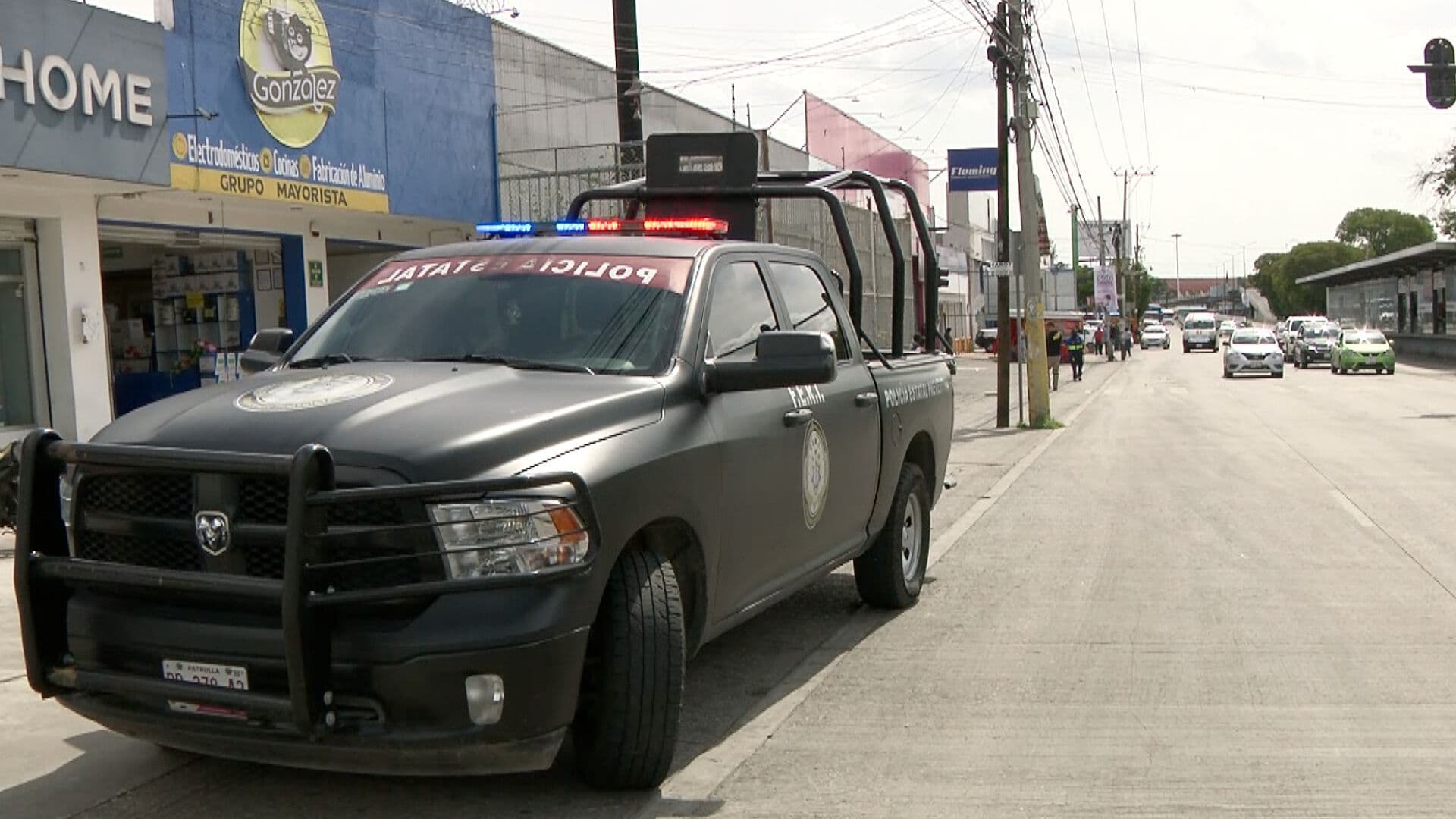 Reporte Balacera Movilización Policial Boulevard Norte Mercado Hidalgo Puebla