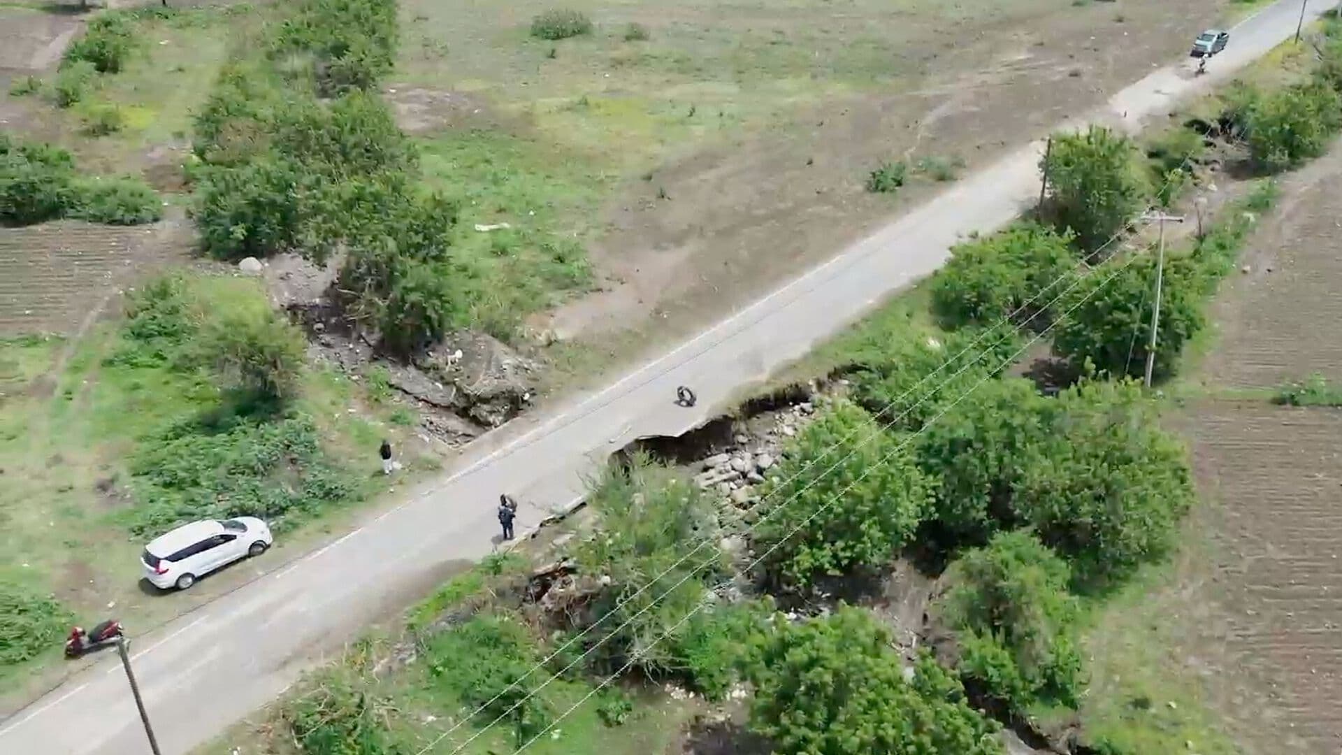 Lluvia Deslave Derrumbe Carretera Atlixco Atzizihuacan Coyula Tejupa Puebla