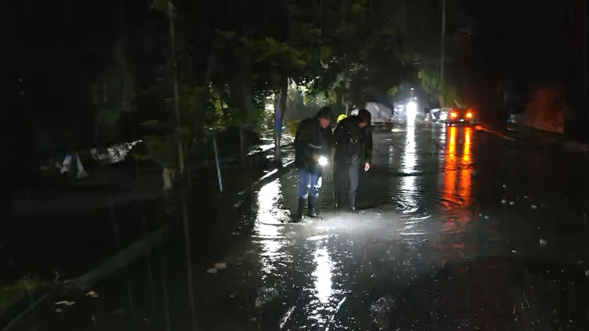 Lluvias, Lodo y Troncos Afectan Fuente de las Leones en Naucalpan