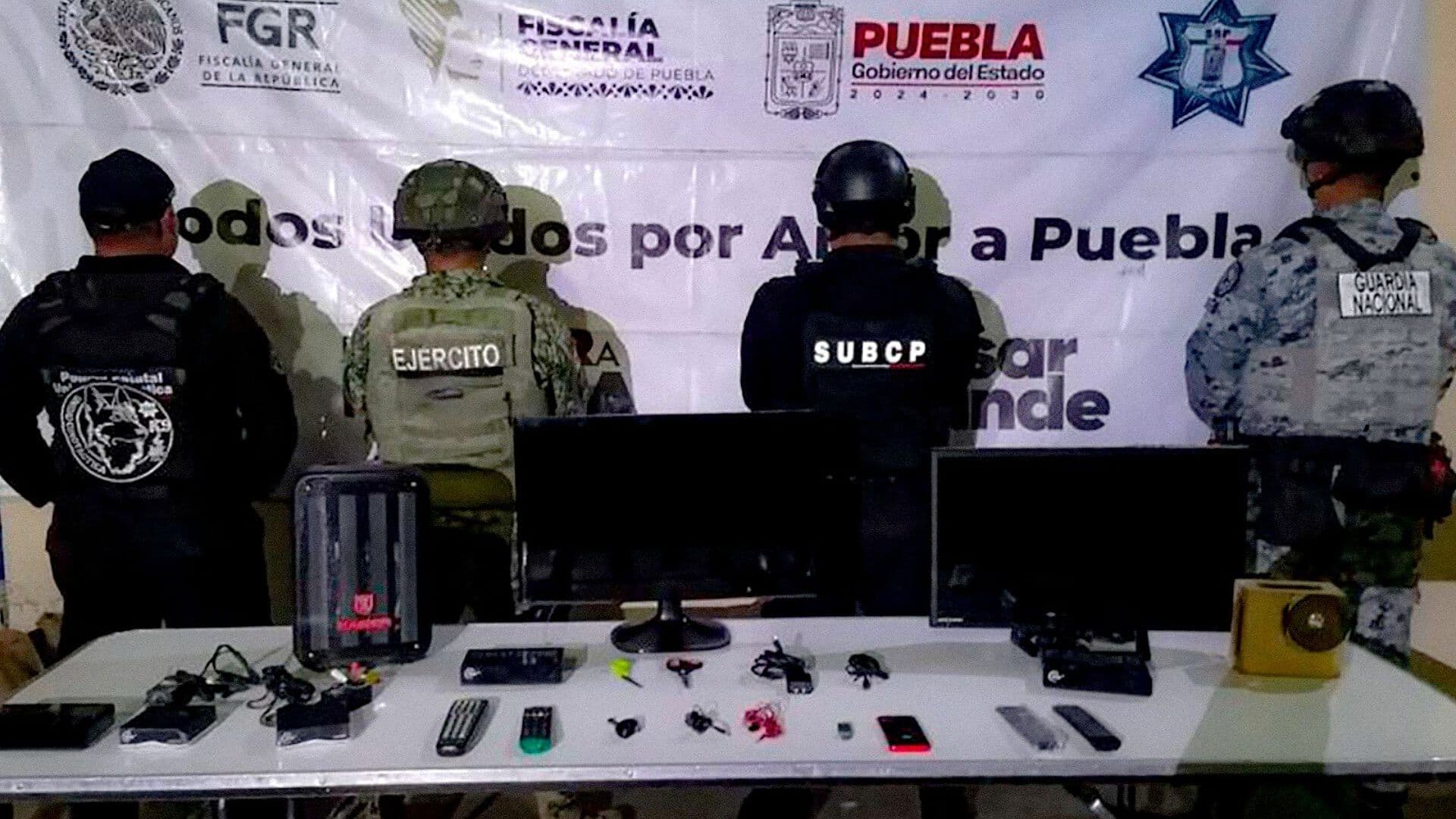 Objetos Prohibidos Asegurados Operativo Inspección Penal Cereso Acatlán de Osorio Puebla
