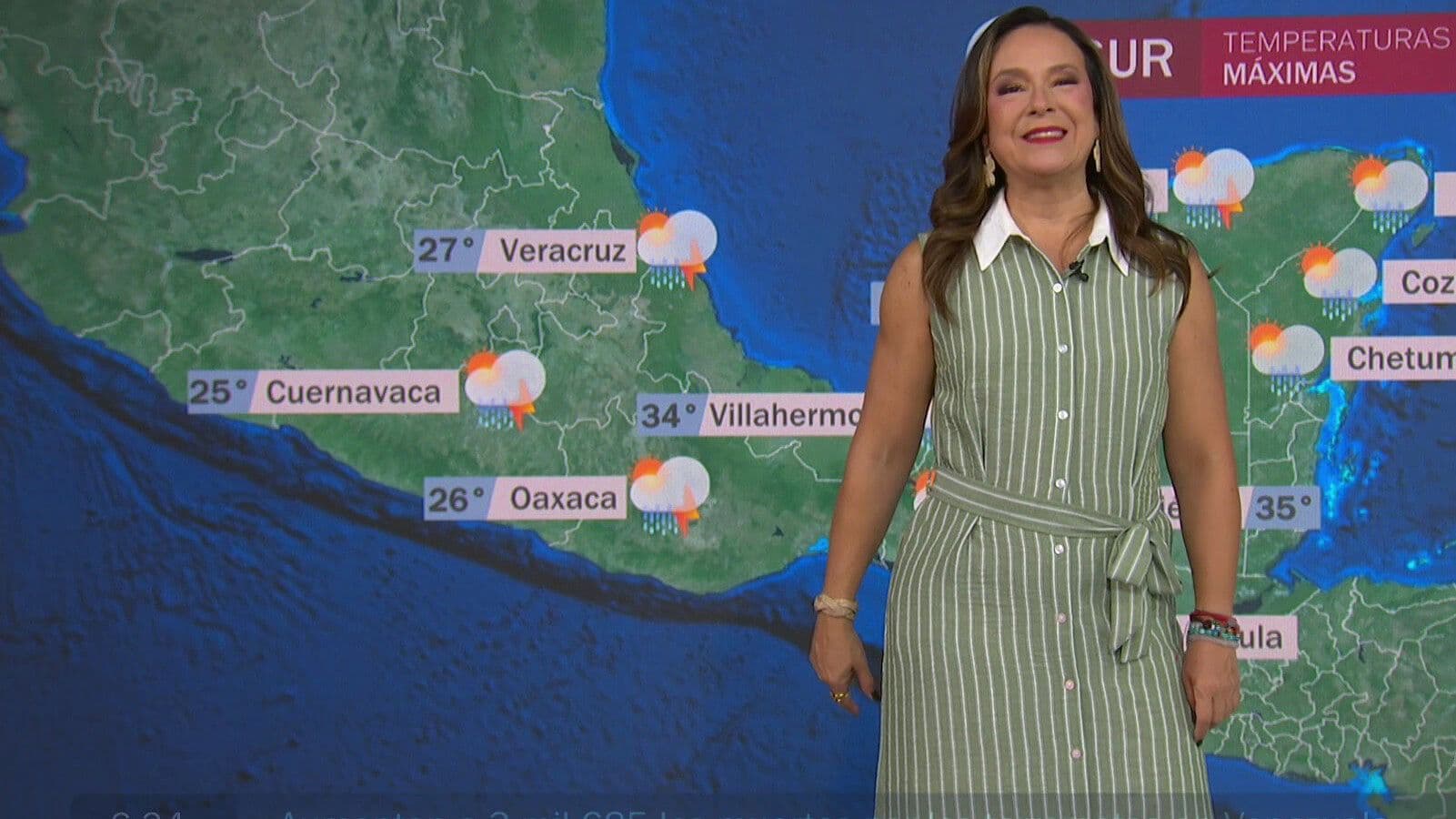 Clima Hoy en México del 8 de Julio 2026 con Raquel Méndez: Lluvias por Ondas Tropicales